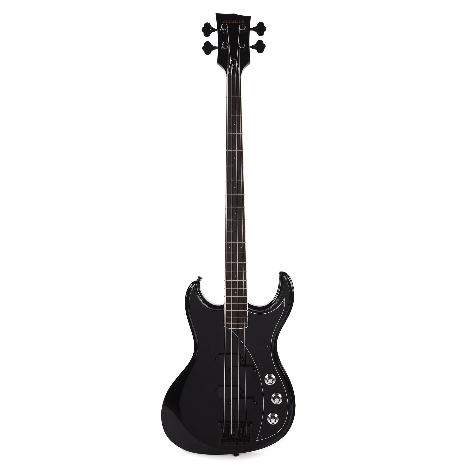 Dunable DE Gnarwhal Bass Gloss Black w/Black Hardware Bass Guitars / 4-String
