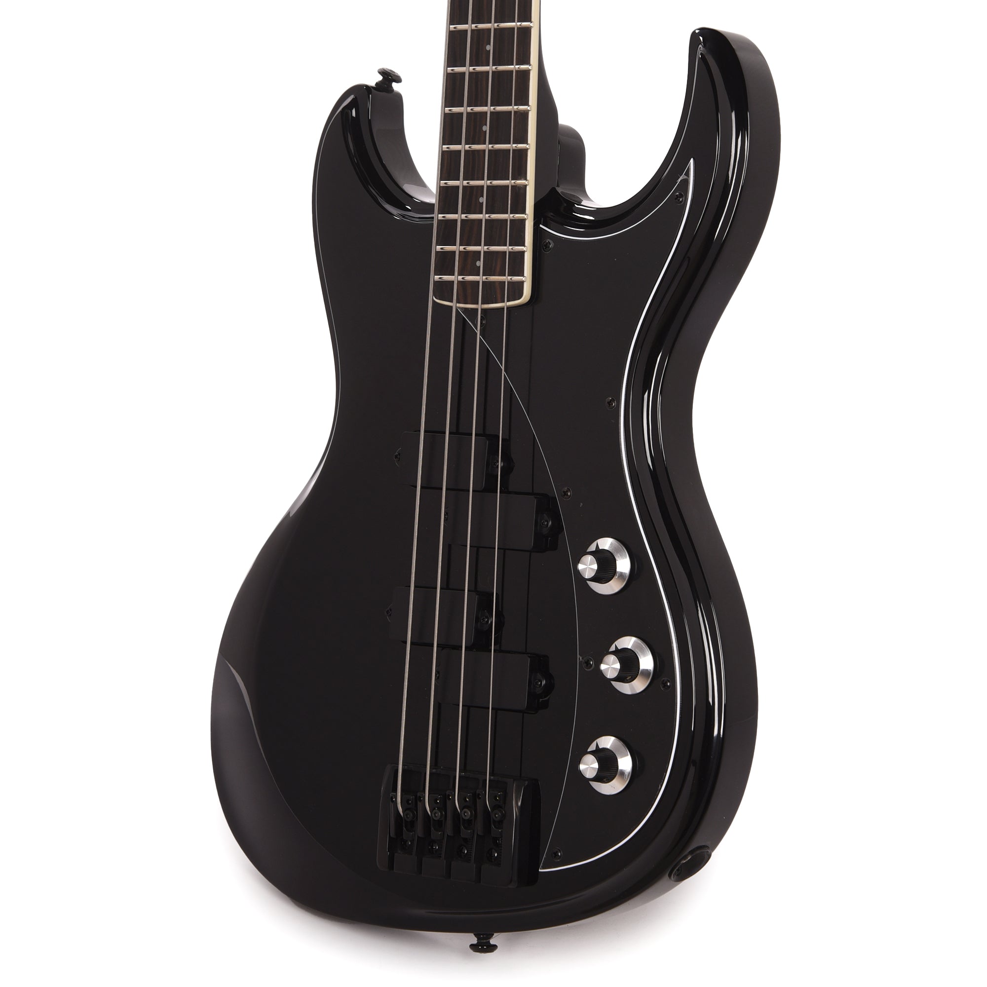 Dunable DE Gnarwhal Bass Gloss Black w/Black Hardware Bass Guitars / 4-String