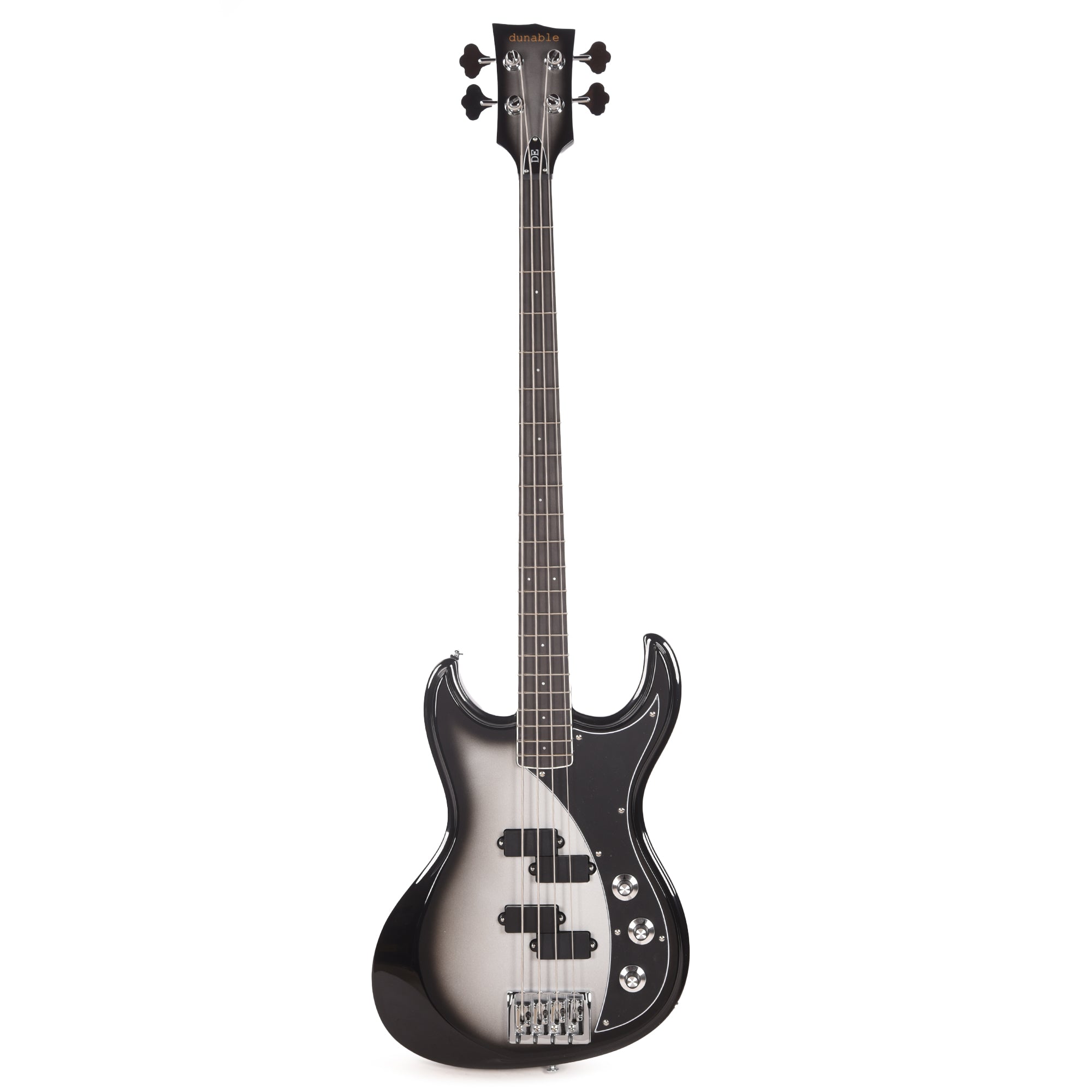 Dunable DE Gnarwhal Bass Gloss Silverburst Bass Guitars / 4-String