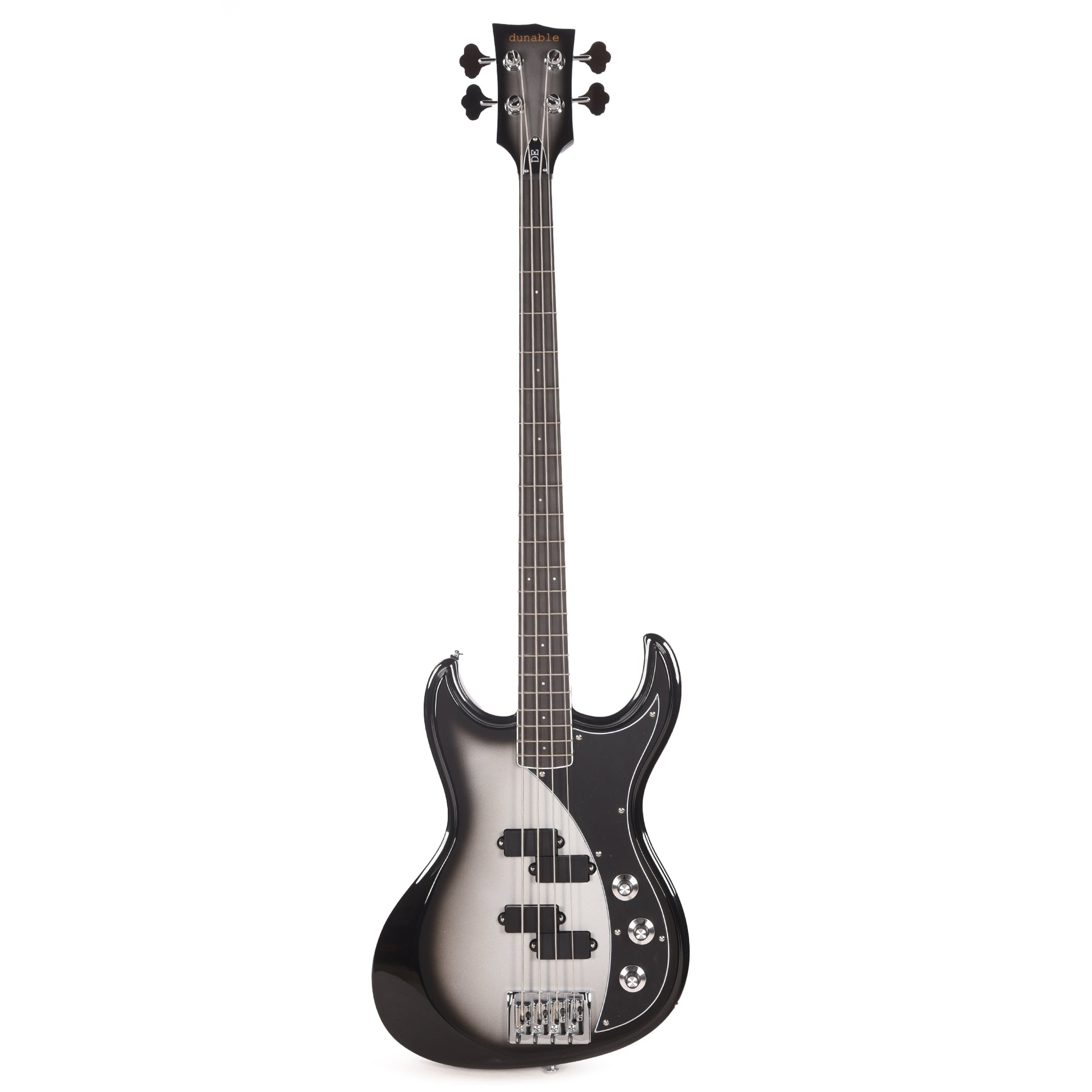 Dunable DE Gnarwhal Bass Gloss Silverburst Bass Guitars / 4-String