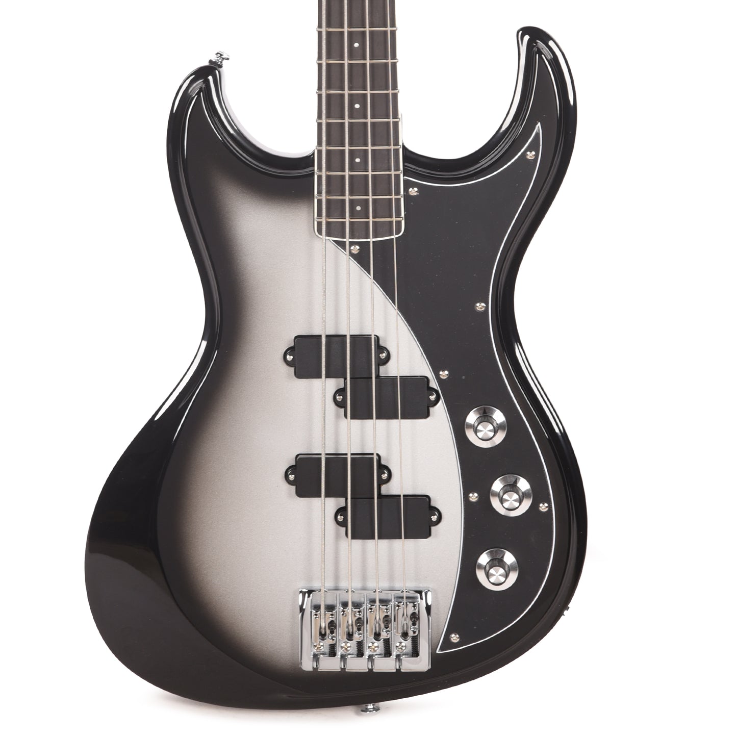 Dunable DE Gnarwhal Bass Gloss Silverburst Bass Guitars / 4-String