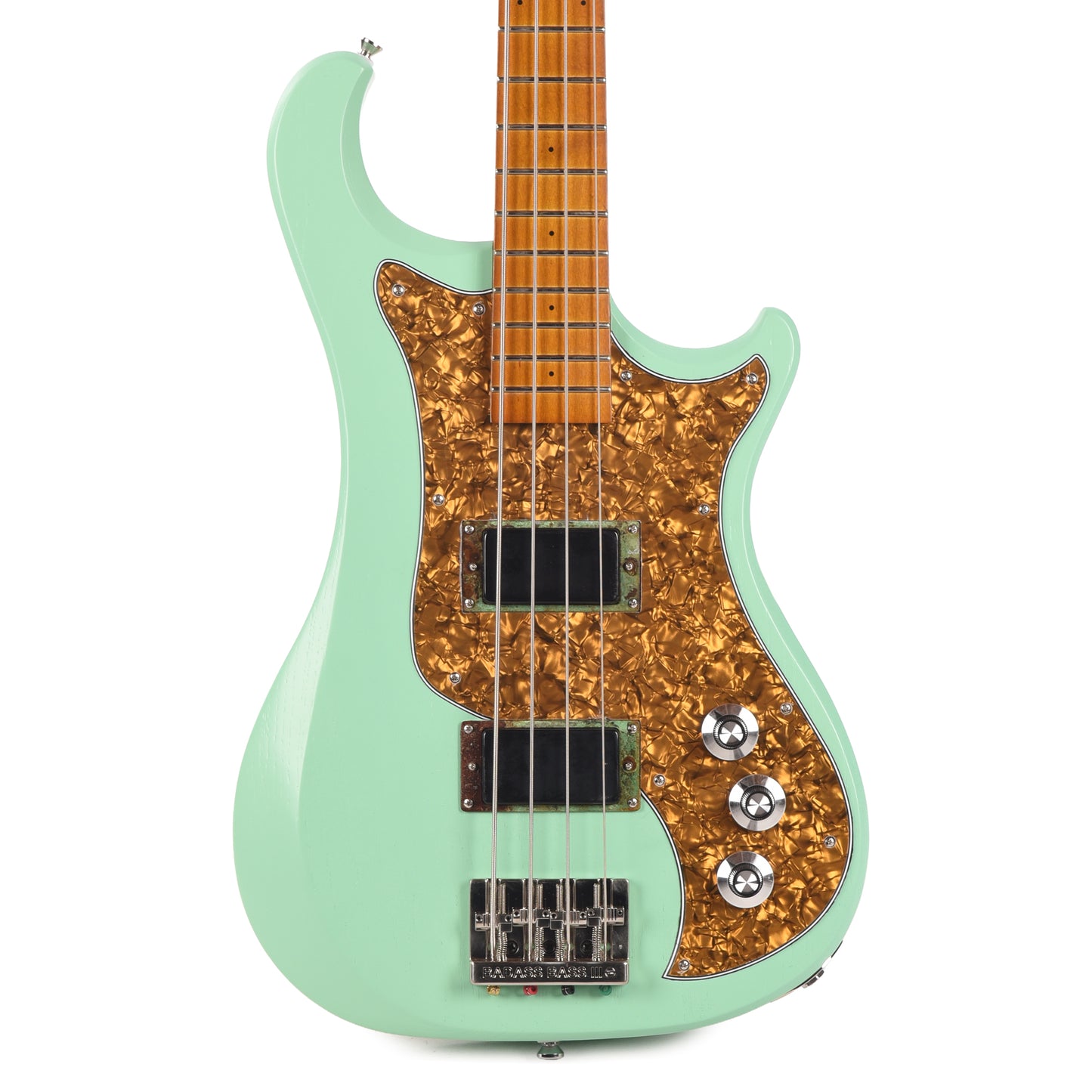 Dunable USA Thunderclapper Swamp Ash Bass Surf Mint Bass Guitars / 4-String