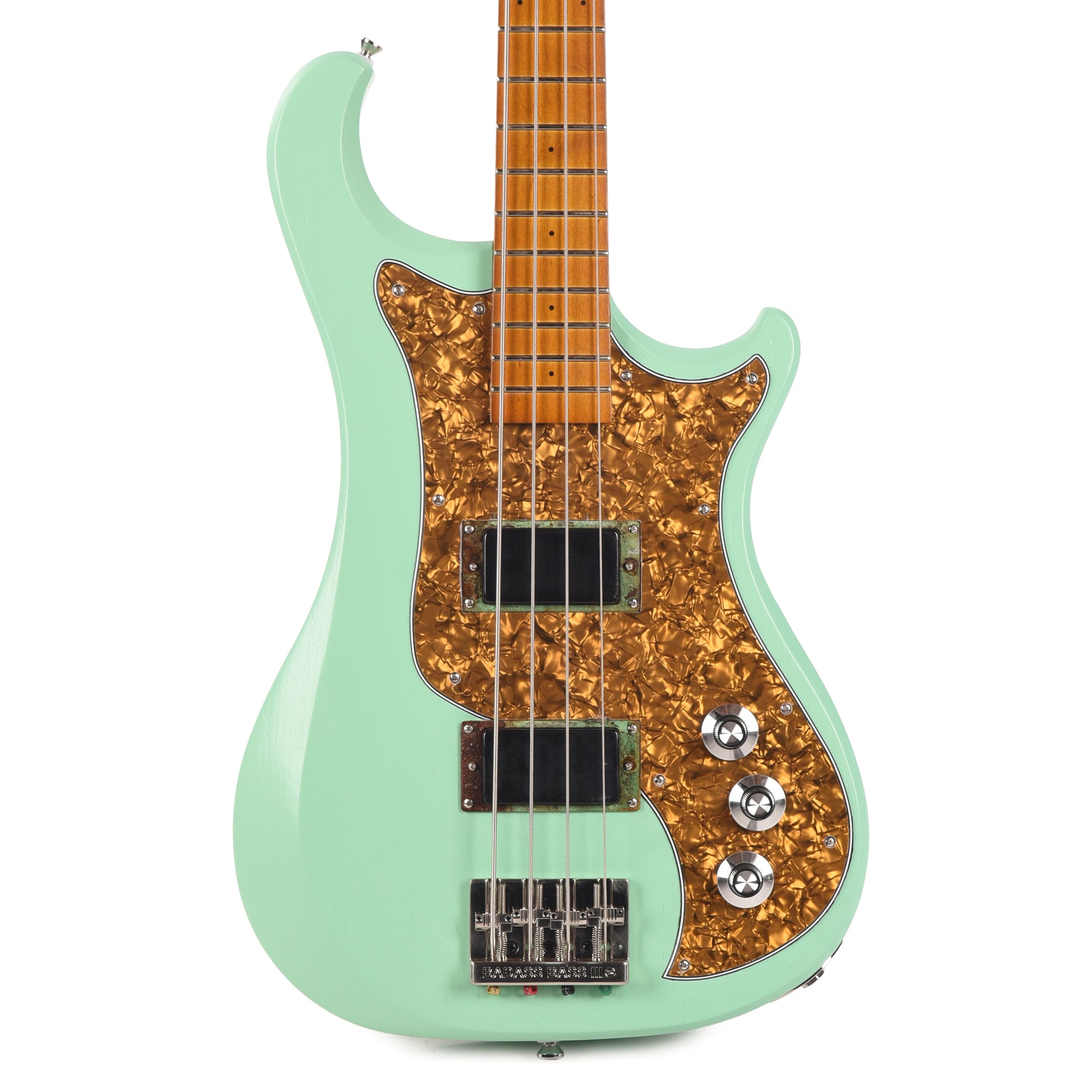 Dunable USA Thunderclapper Swamp Ash Bass Surf Mint Bass Guitars / 4-String