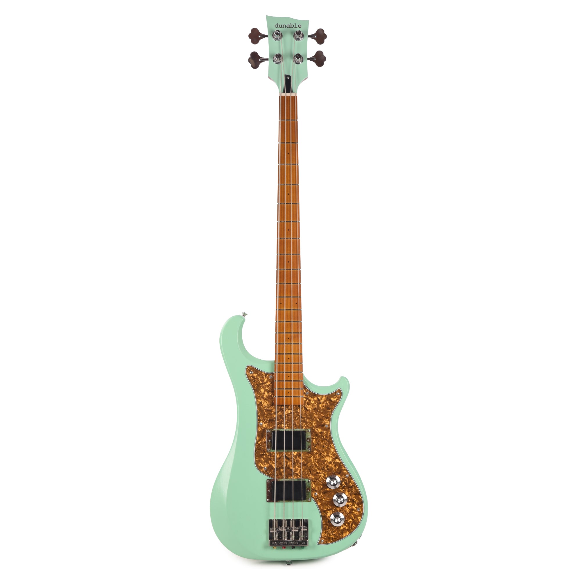 Dunable USA Thunderclapper Swamp Ash Bass Surf Mint Bass Guitars / 4-String