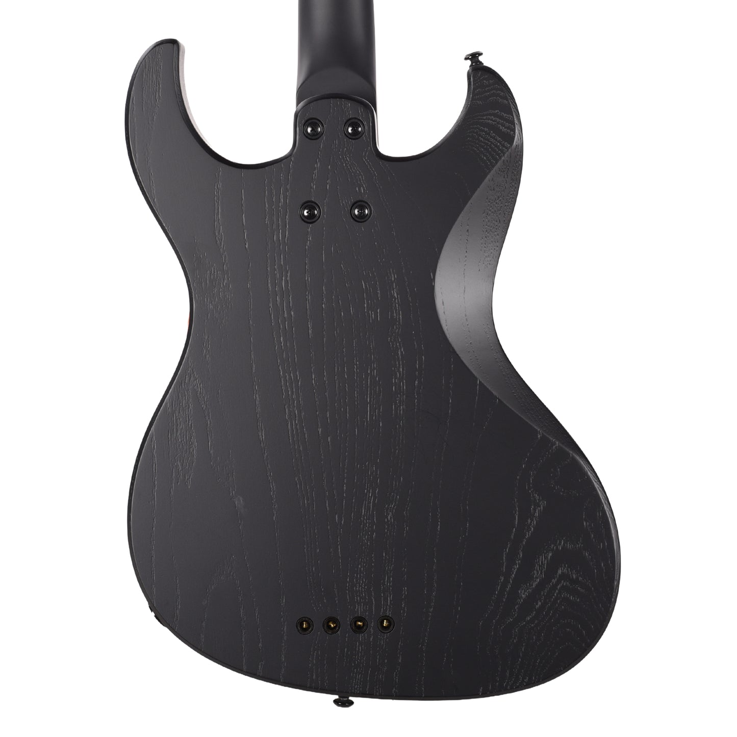 Dunable Gnarwhal DE Bass Blacked Out Swamp Ash Bass Guitars