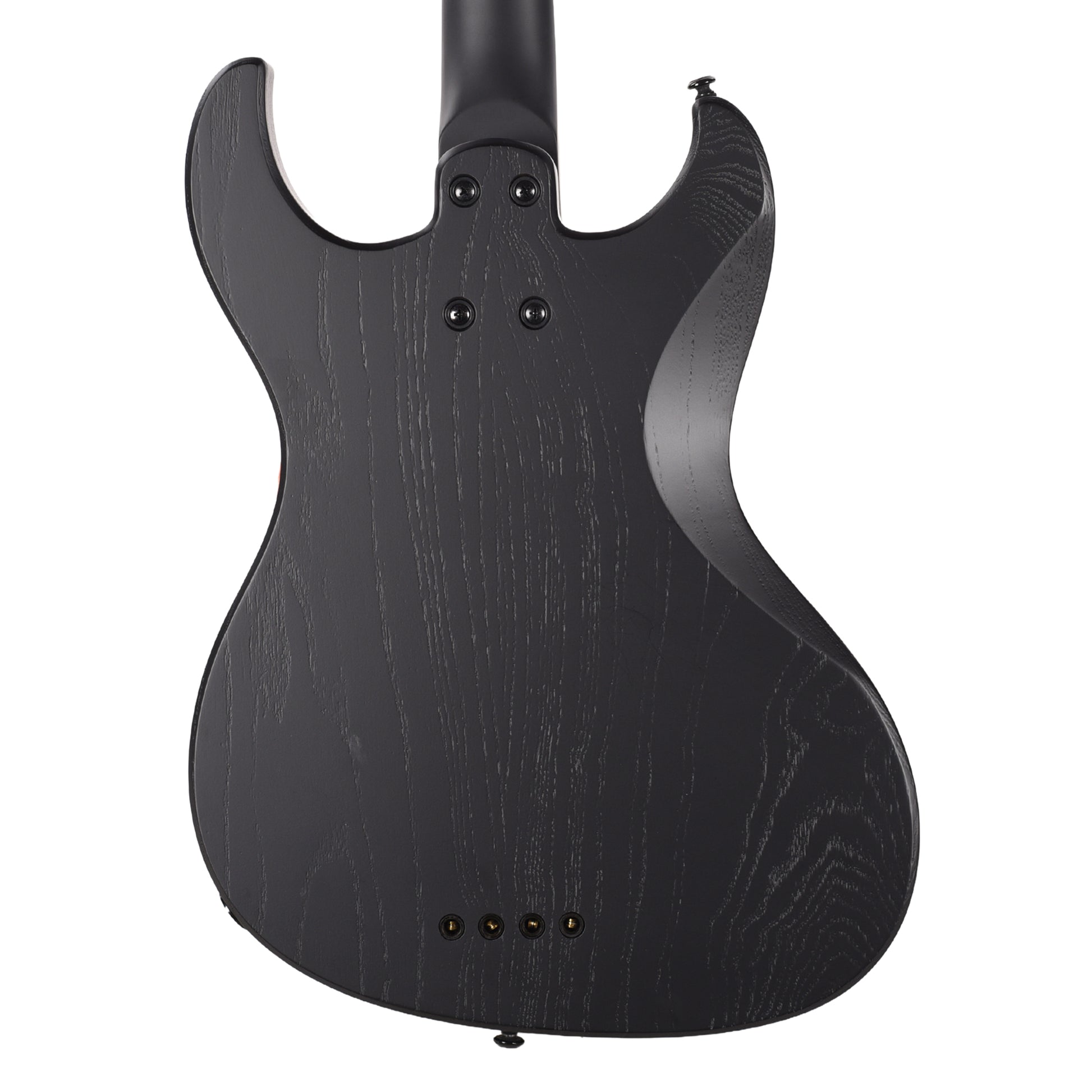 Dunable Gnarwhal DE Bass Blacked Out Swamp Ash Bass Guitars