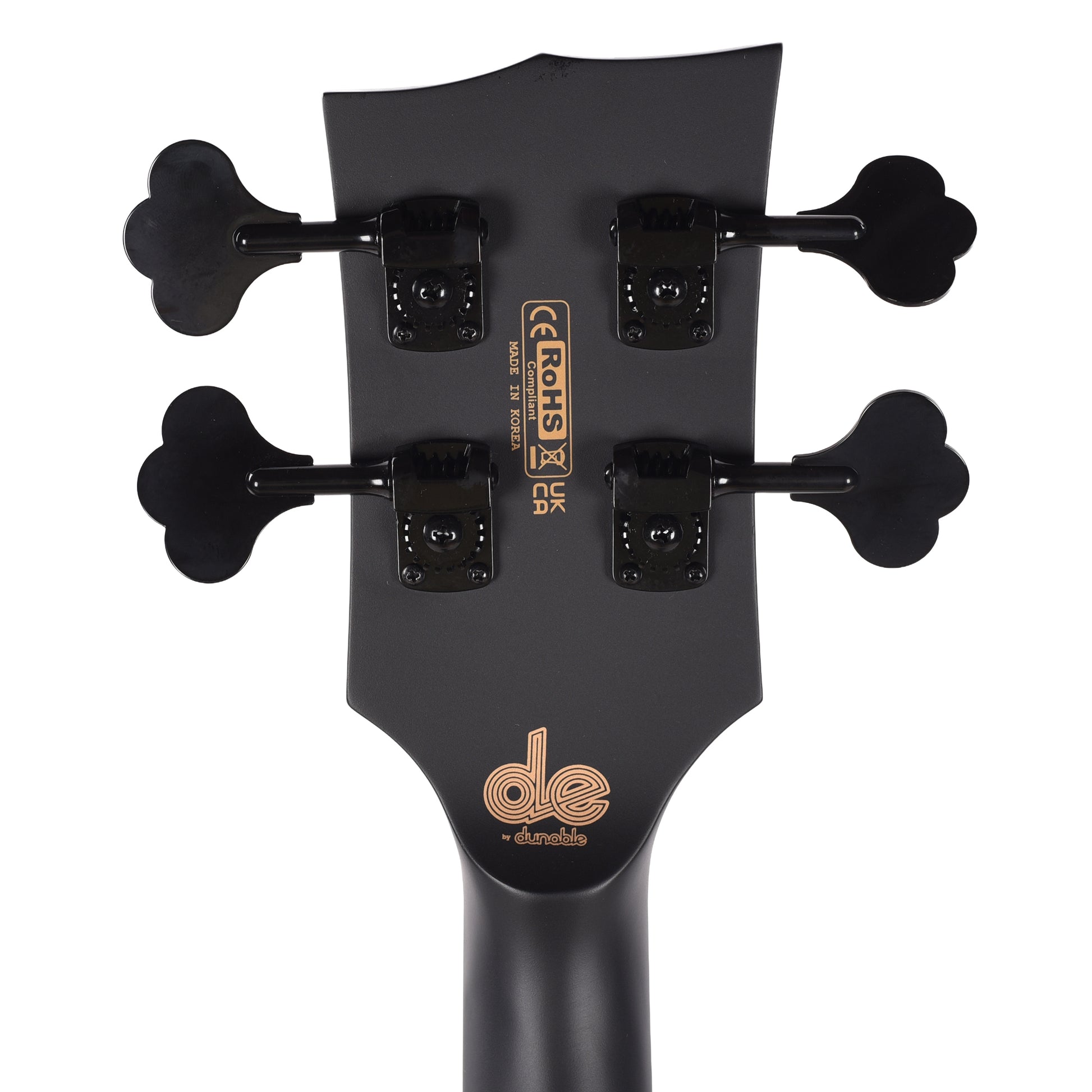 Dunable Gnarwhal DE Bass Blacked Out Swamp Ash Bass Guitars