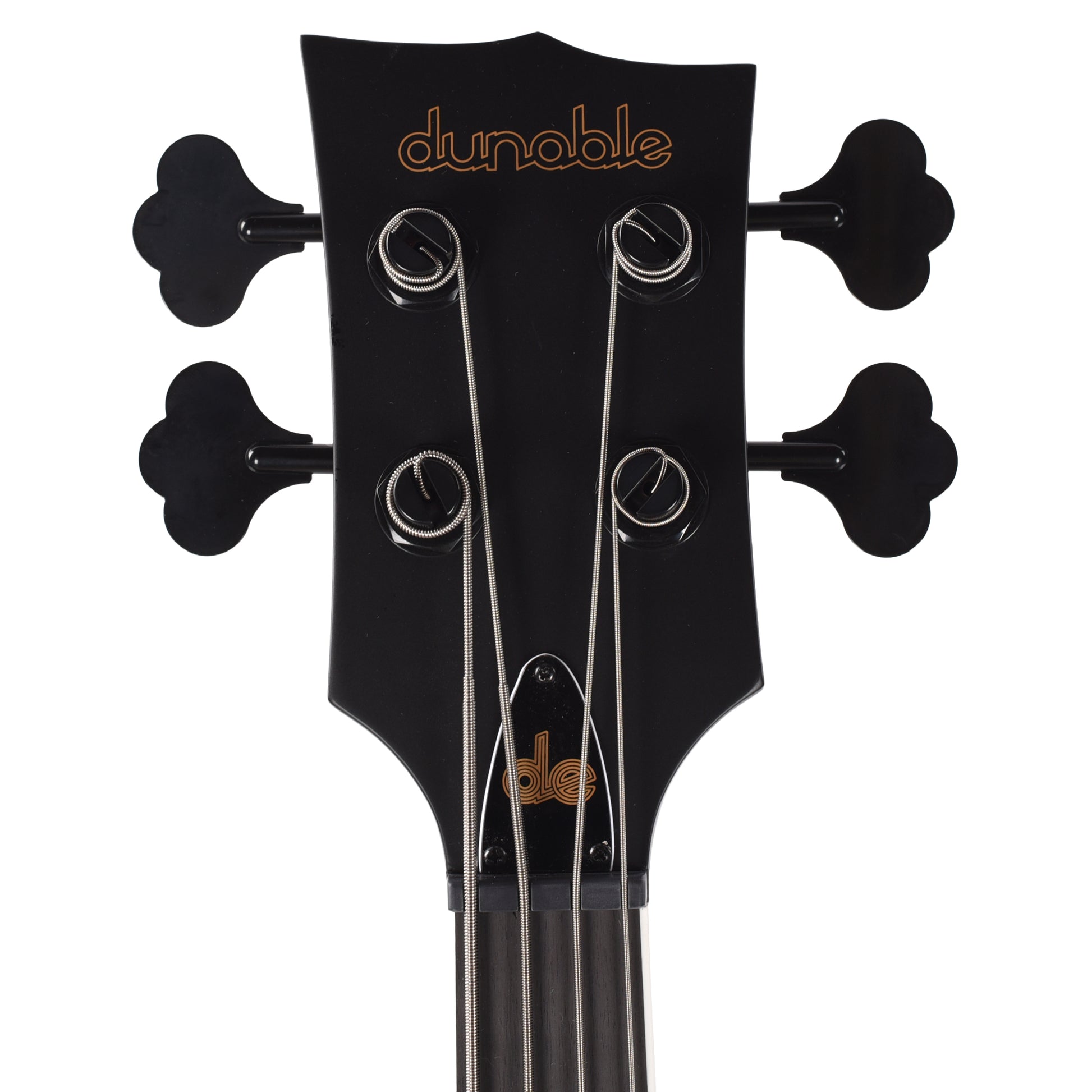 Dunable Gnarwhal DE Bass Blacked Out Swamp Ash Bass Guitars