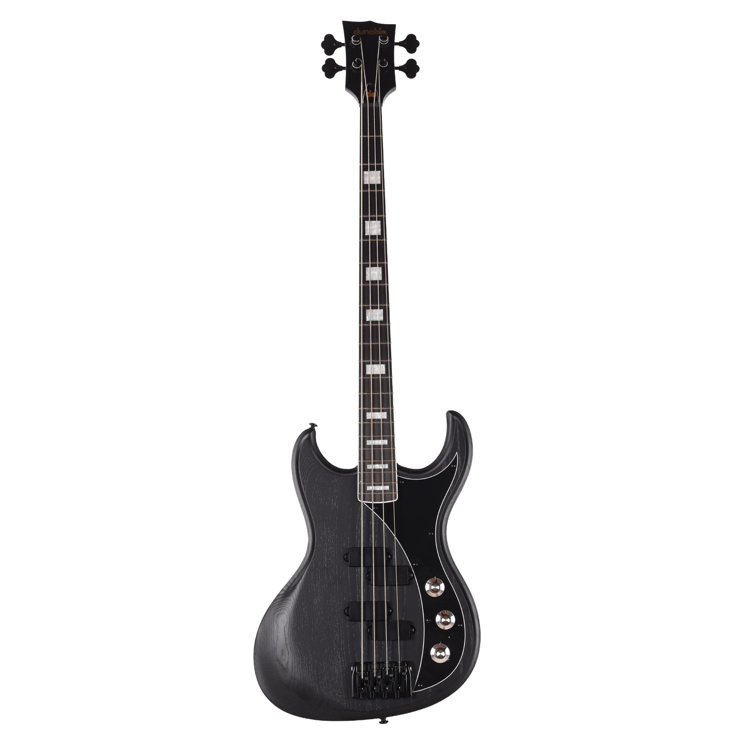 Dunable Gnarwhal DE Bass Blacked Out Swamp Ash Bass Guitars