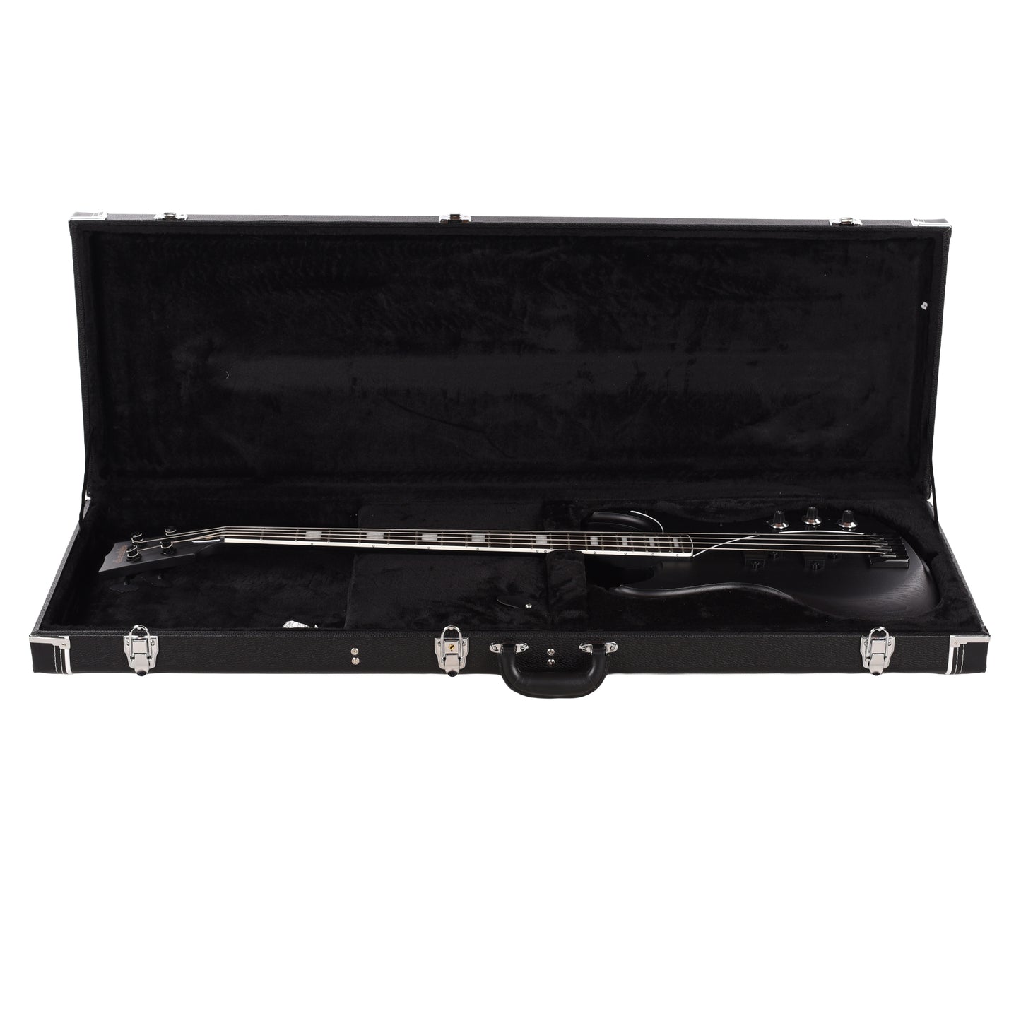Dunable Gnarwhal DE Bass Blacked Out Swamp Ash Bass Guitars