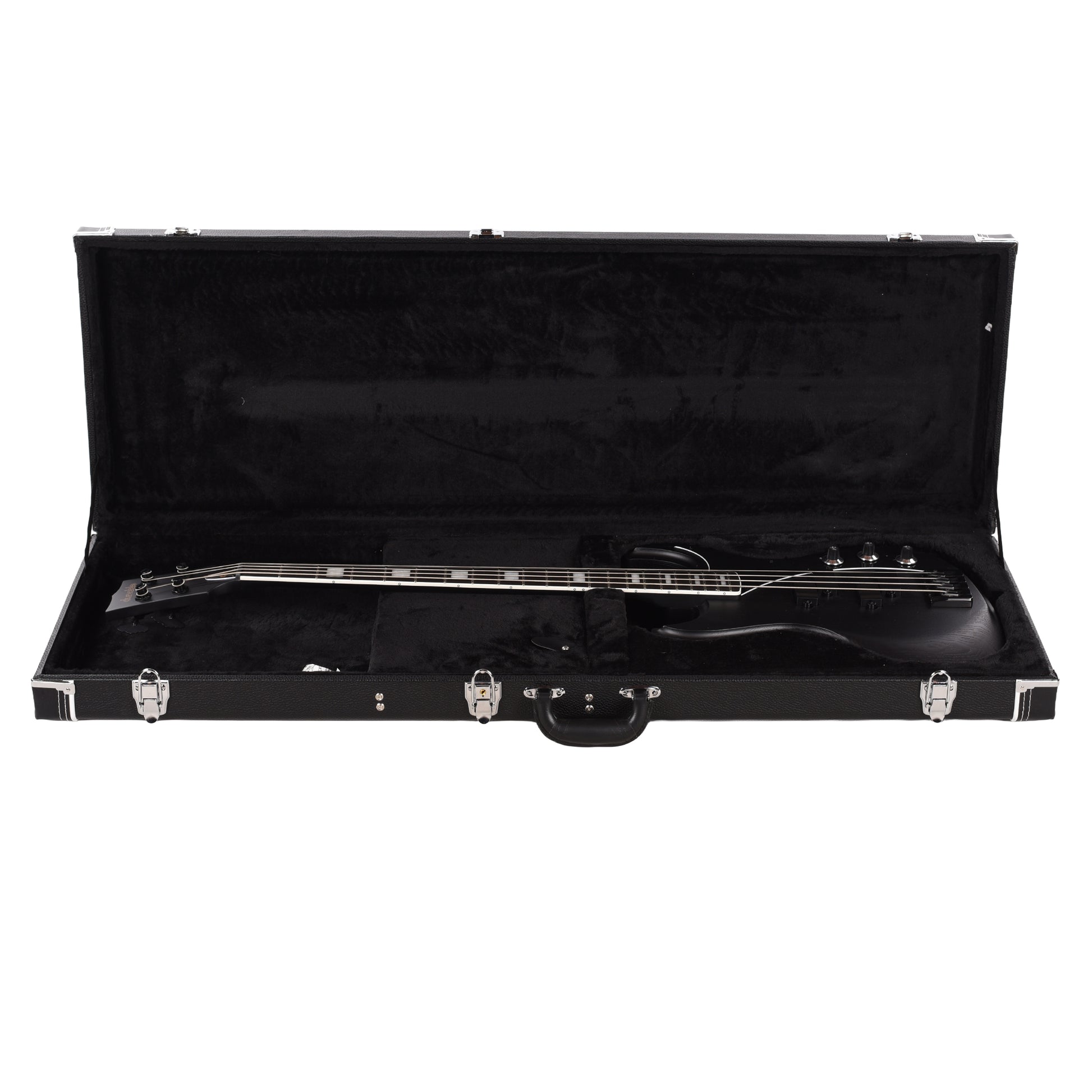 Dunable Gnarwhal DE Bass Blacked Out Swamp Ash Bass Guitars