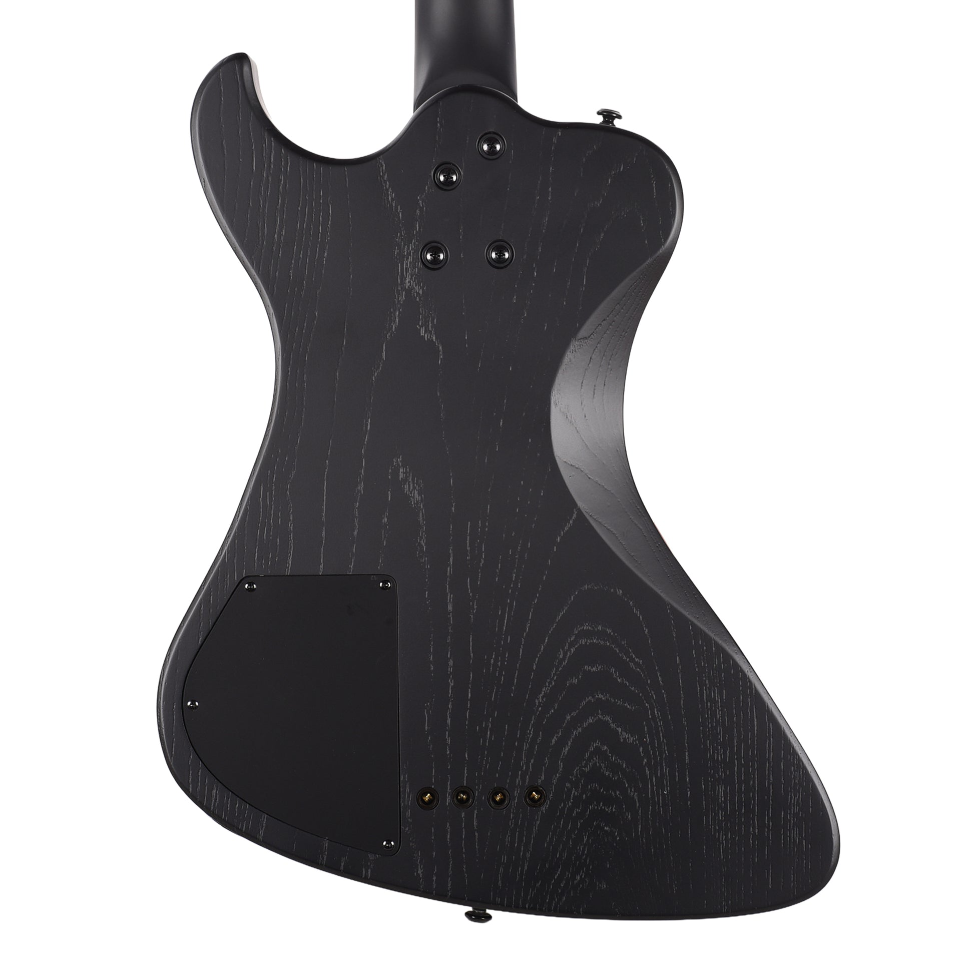 Dunable R2 DE Bass Matte Black Swamp Ash Bass Guitars