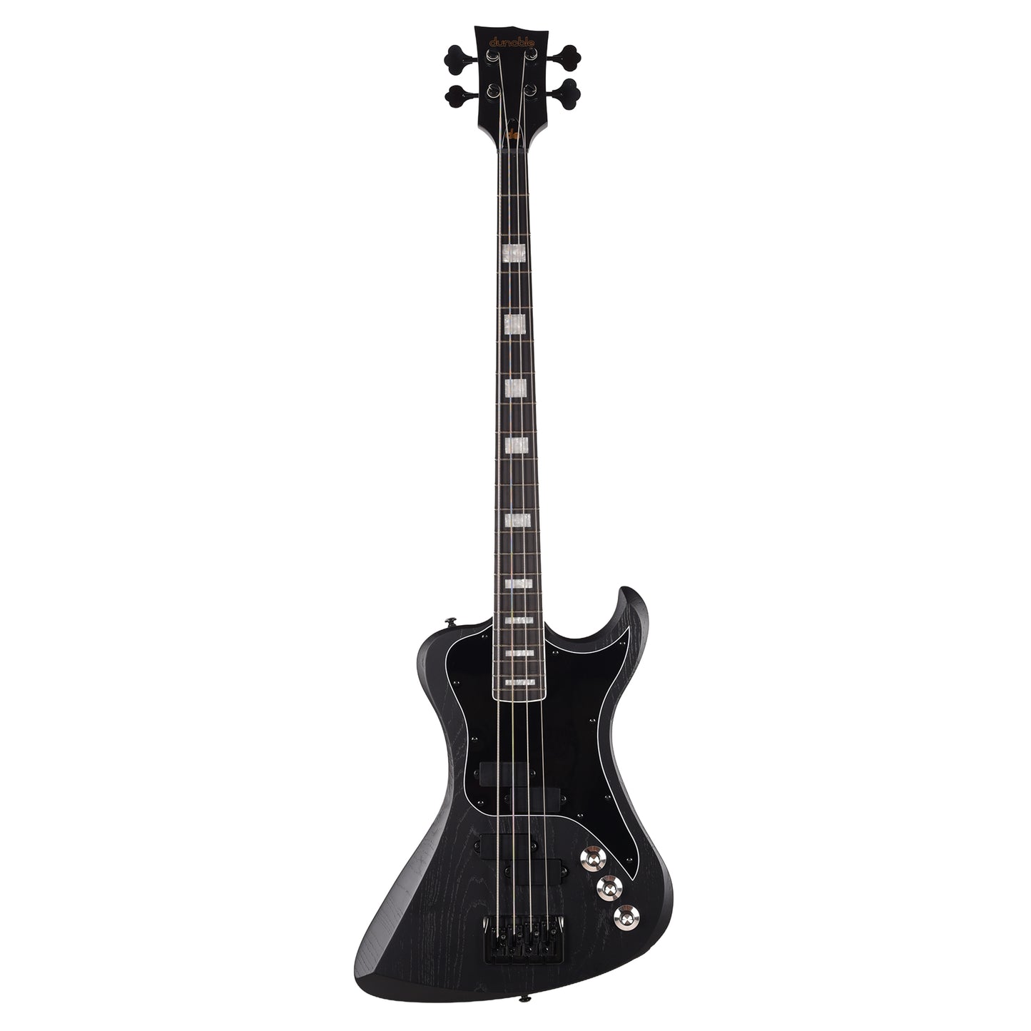Dunable R2 DE Bass Matte Black Swamp Ash Bass Guitars