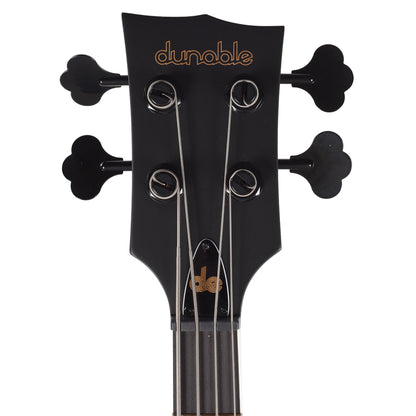Dunable R2 DE Bass Matte Black Swamp Ash Bass Guitars