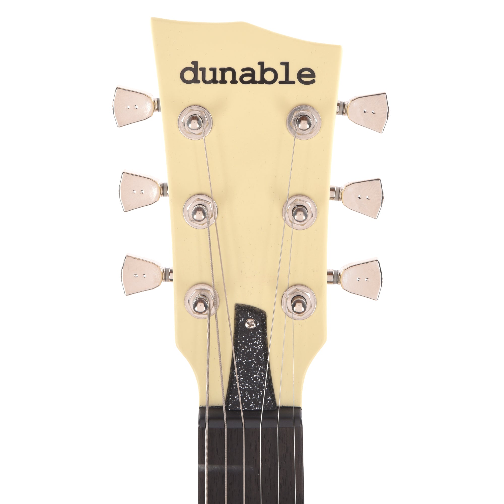 Dunable USA Cyclops w/ Slugwolf Pickups Satin Ivory White Electric Guitars