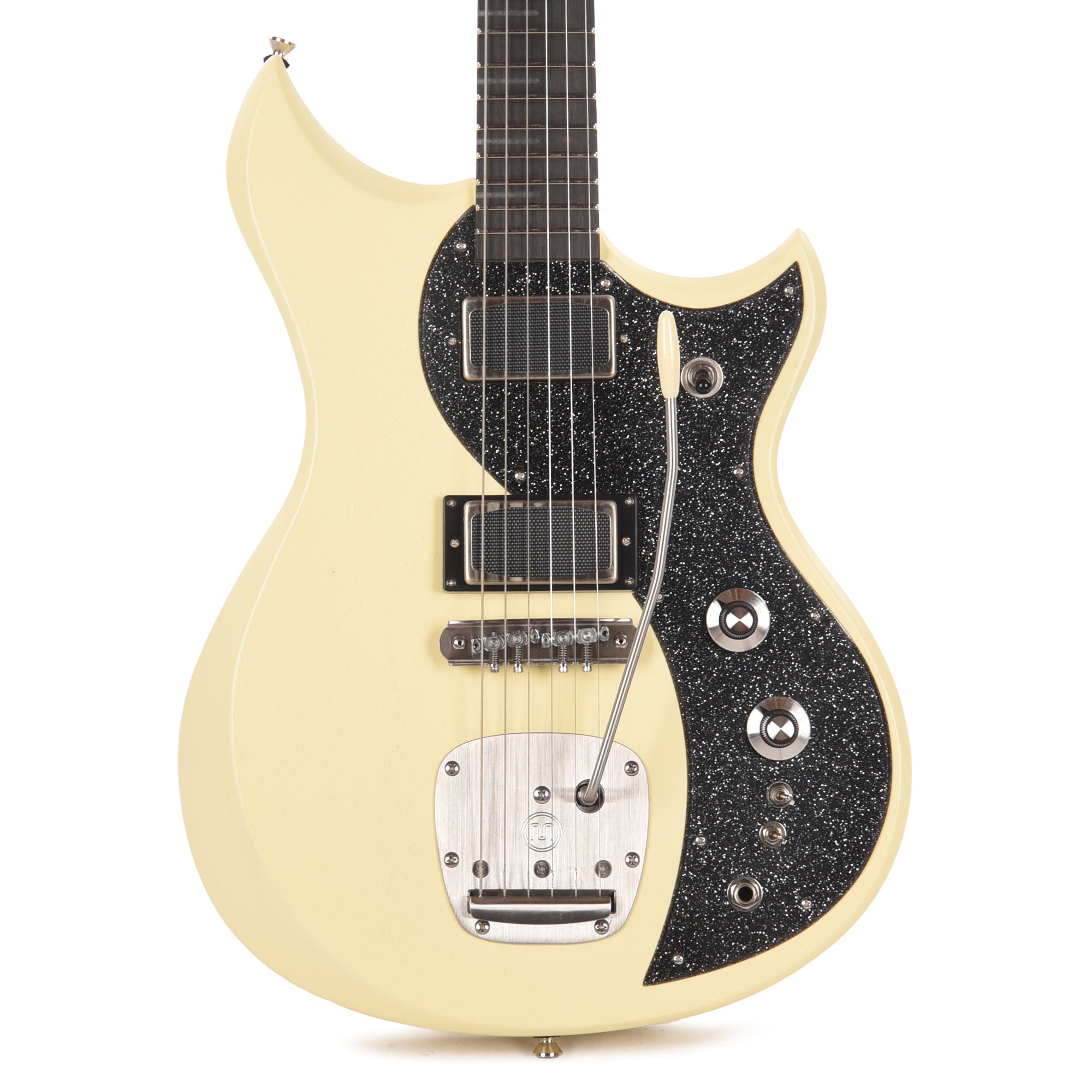Dunable USA Cyclops w/ Slugwolf Pickups Satin Ivory White Electric Guitars