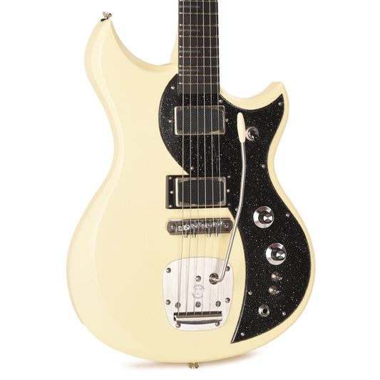 Dunable USA Cyclops w/ Slugwolf Pickups Satin Ivory White Electric Guitars