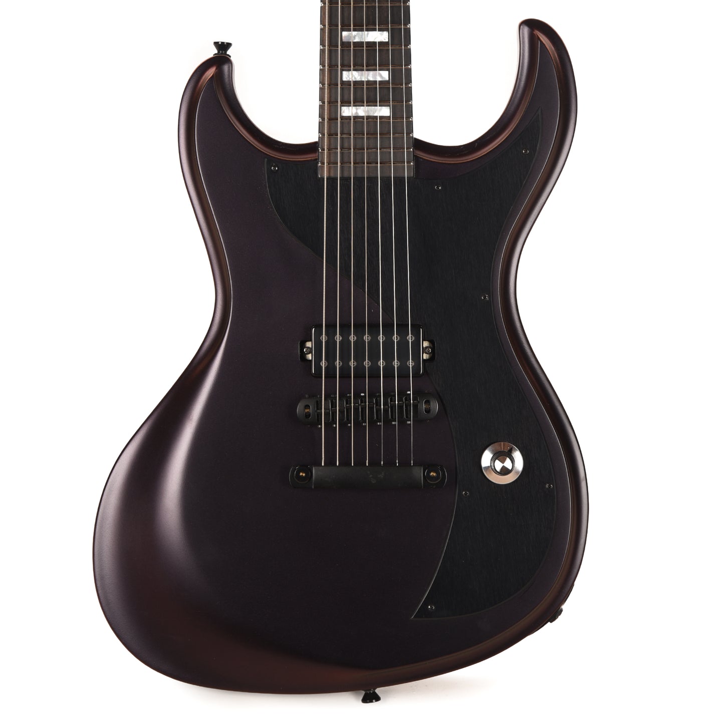 Dunable USA Gnarwahl 7-String H Black/Red Colorshift Pearl Electric Guitars