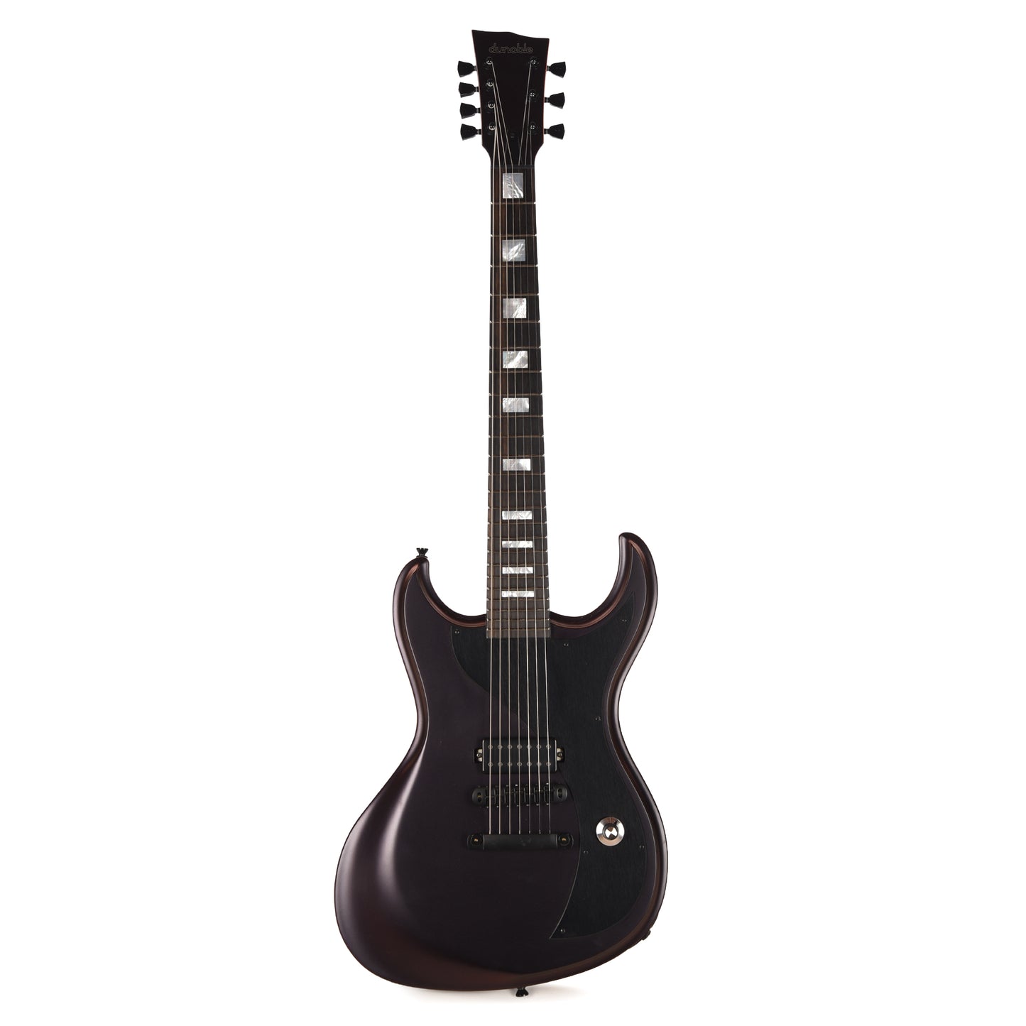 Dunable USA Gnarwahl 7-String H Black/Red Colorshift Pearl Electric Guitars