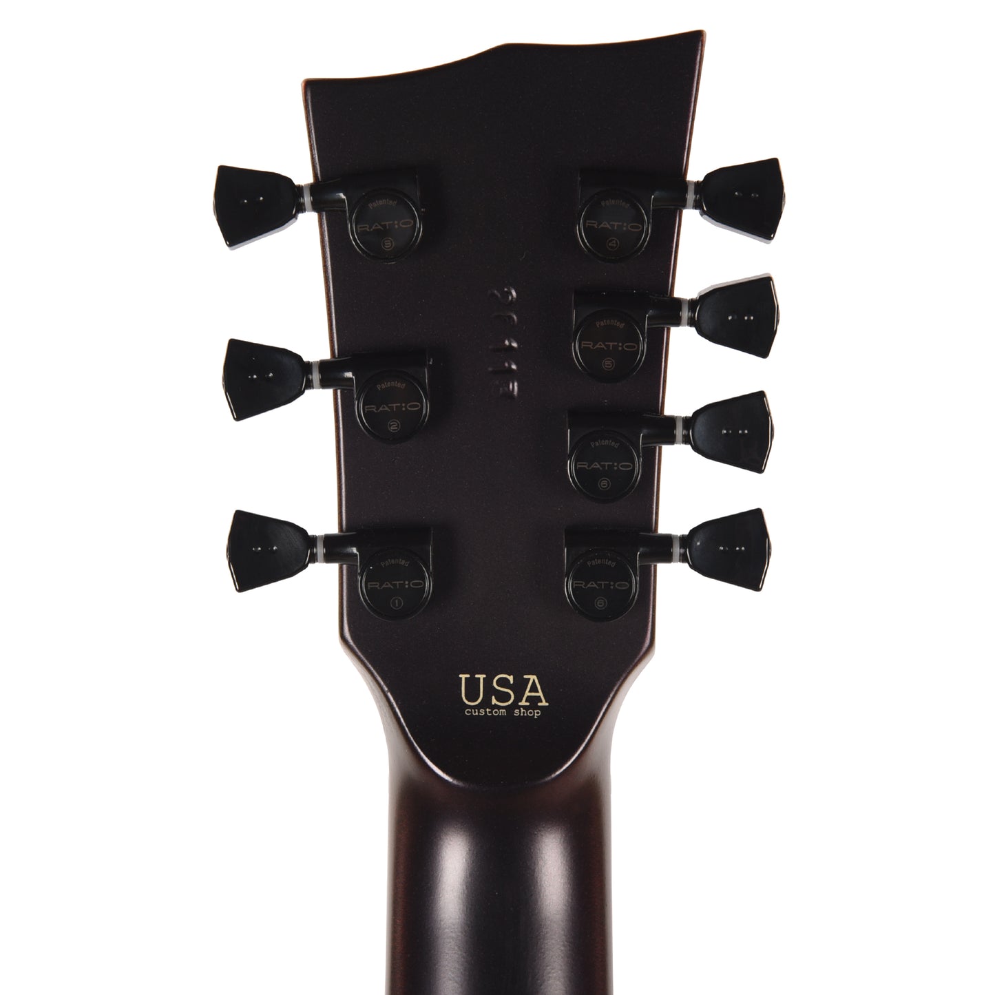 Dunable USA Gnarwahl 7-String H Black/Red Colorshift Pearl Electric Guitars
