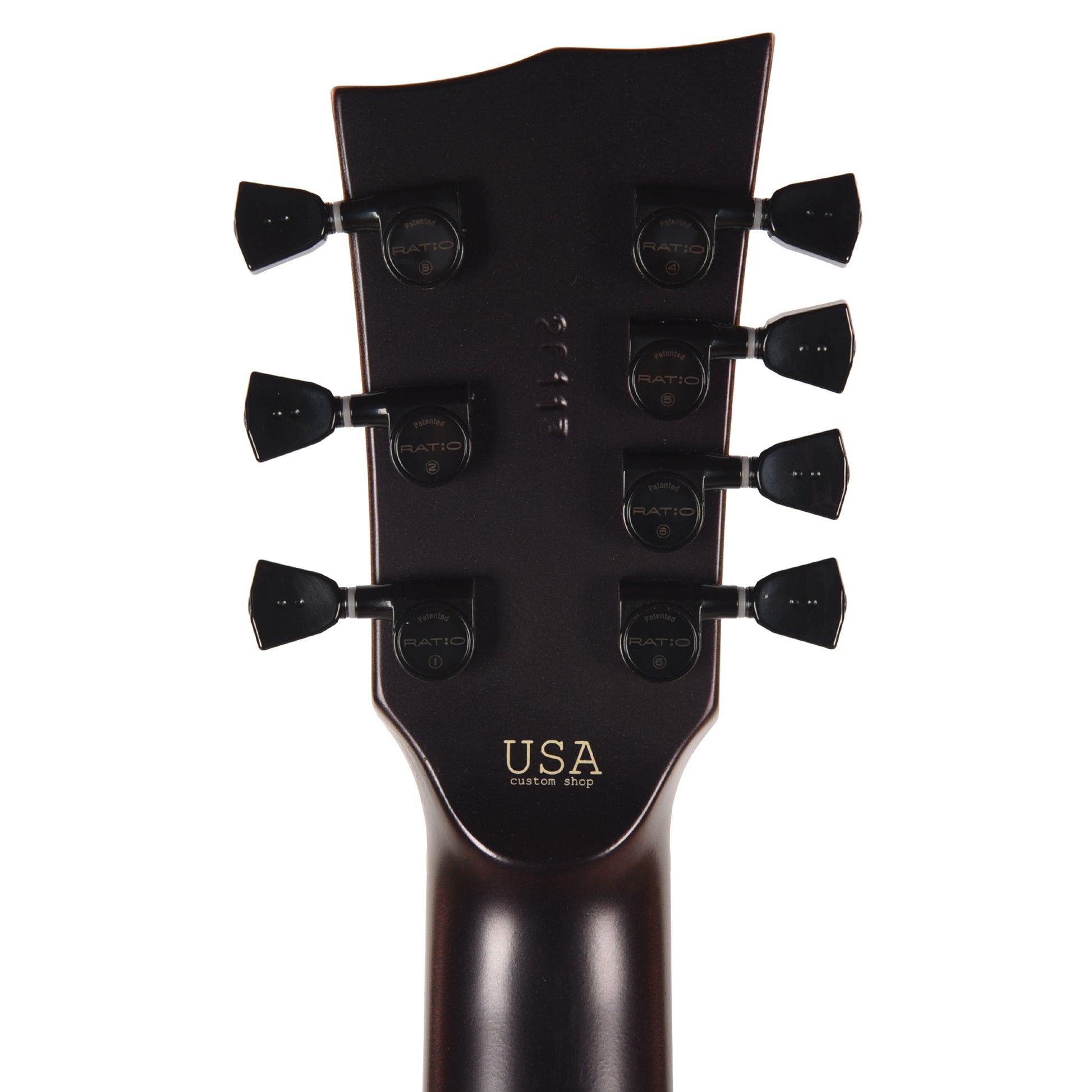 Dunable USA Gnarwahl 7-String H Black/Red Colorshift Pearl Electric Guitars