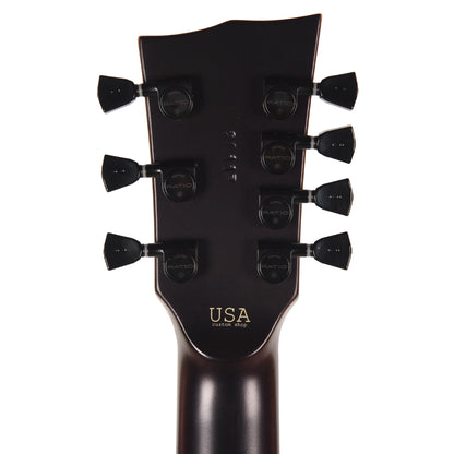 Dunable USA Gnarwahl 7-String H Black/Red Colorshift Pearl Electric Guitars
