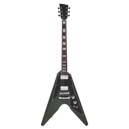 Dunable DE Asteroid Gloss Olive Green Electric Guitars / Solid Body