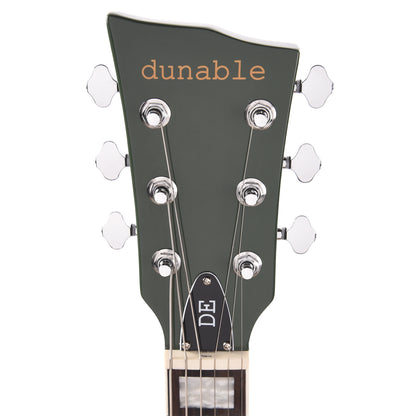 Dunable DE Asteroid Gloss Olive Green Electric Guitars / Solid Body