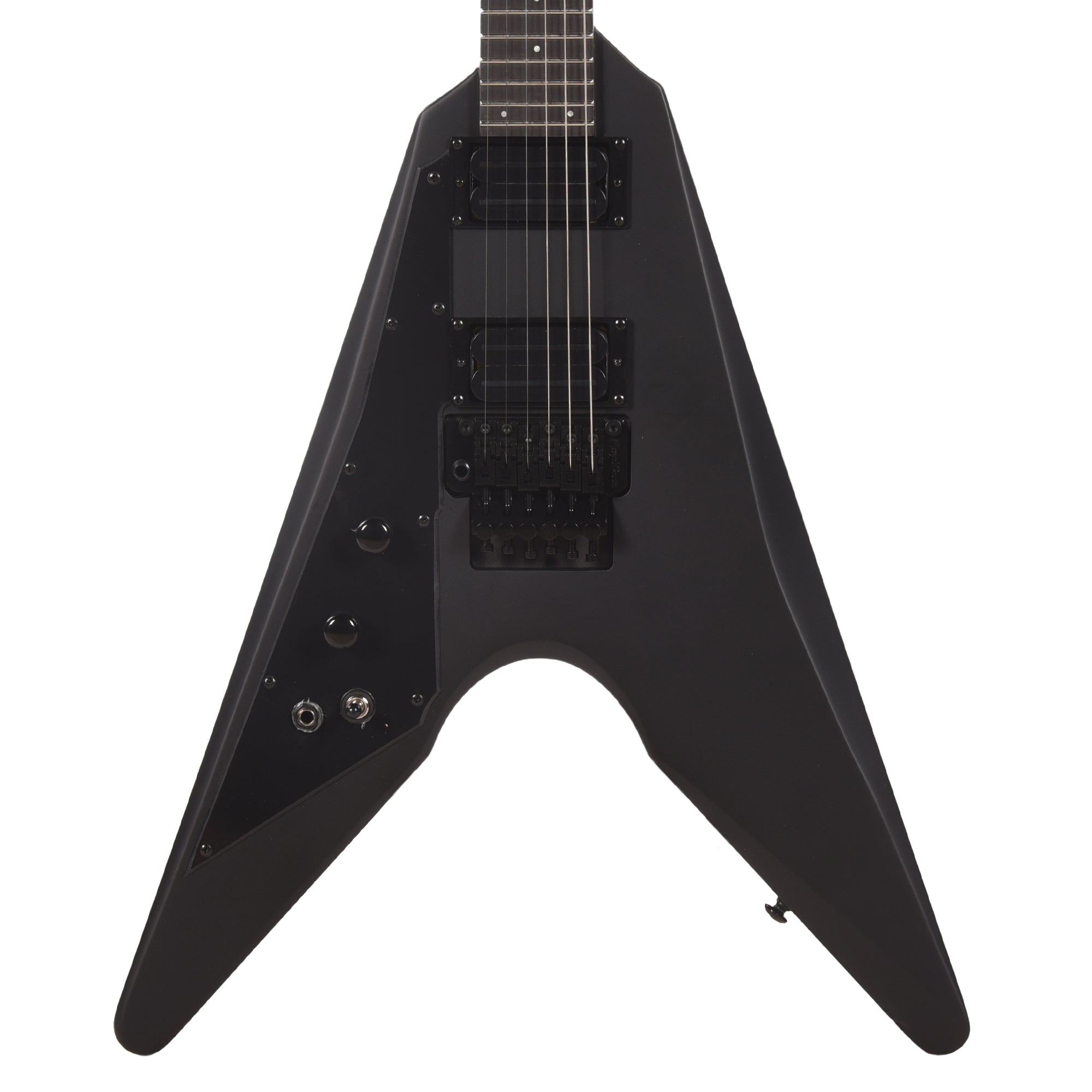 Dunable DE Asteroid Matte Black w/Floyd Rose LEFTY Electric Guitars / Solid Body