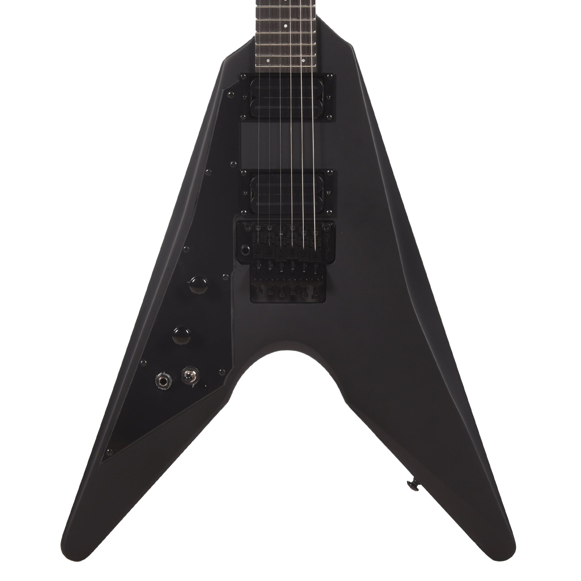 Dunable DE Asteroid Matte Black w/Floyd Rose LEFTY Electric Guitars / Solid Body