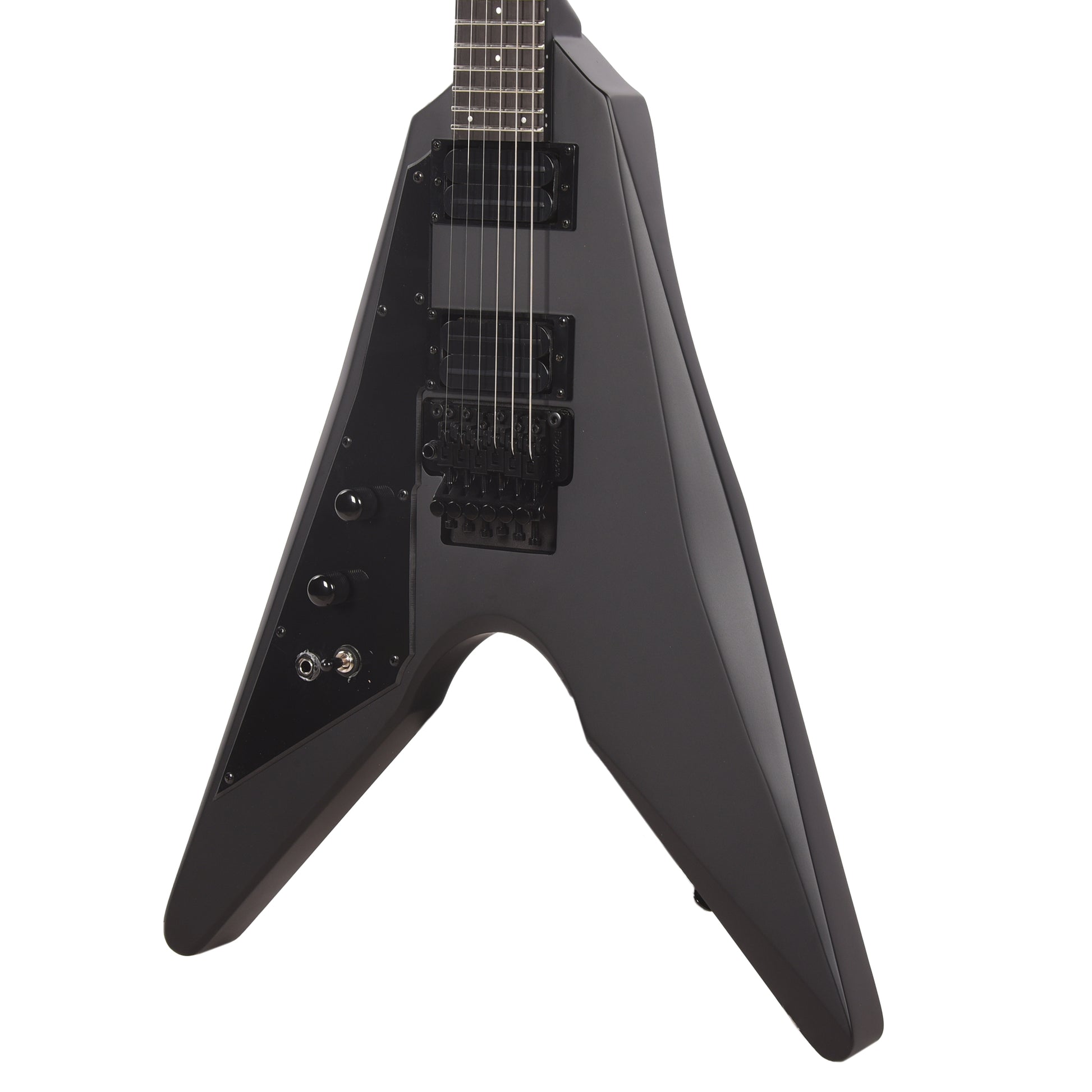 Dunable DE Asteroid Matte Black w/Floyd Rose LEFTY Electric Guitars / Solid Body