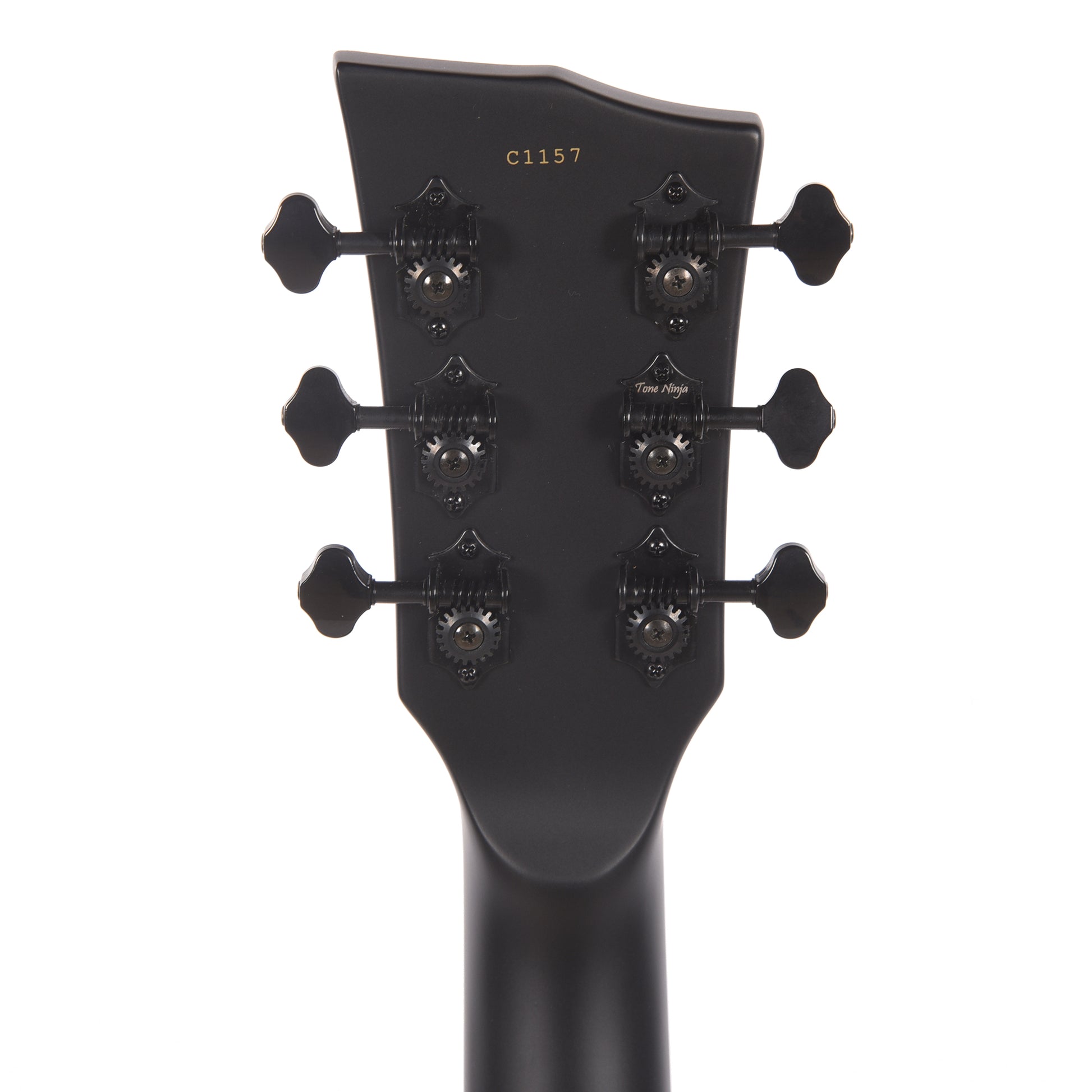 Dunable DE Asteroid Matte Black w/Floyd Rose LEFTY Electric Guitars / Solid Body