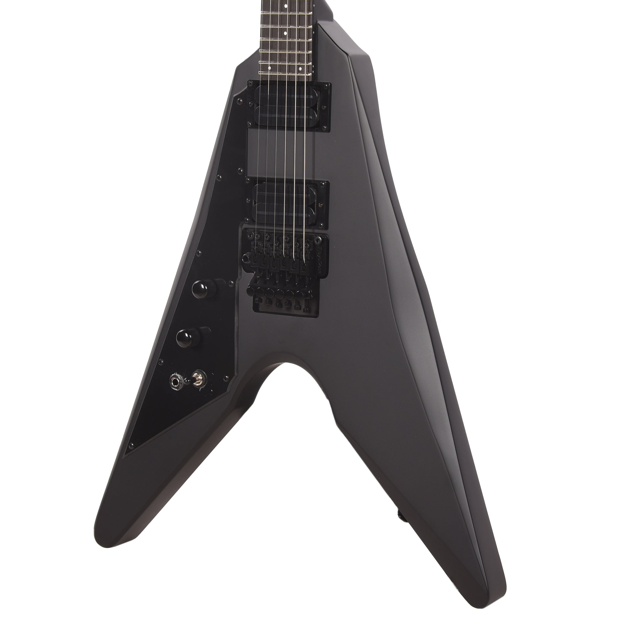 Dunable DE Asteroid Matte Black w/Floyd Rose LEFTY Electric Guitars / Solid Body