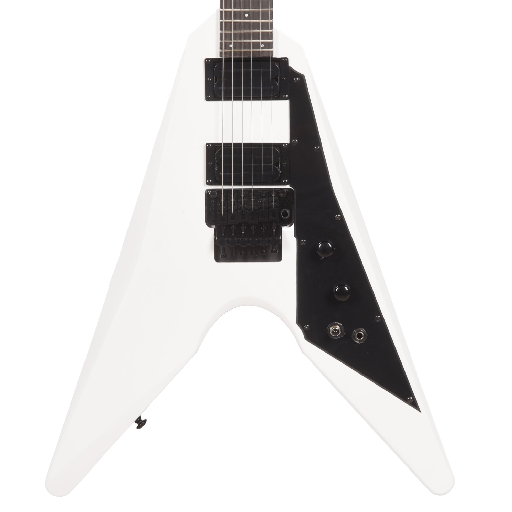 Dunable DE Asteroid Matte White w/Floyd Rose Electric Guitars / Solid Body