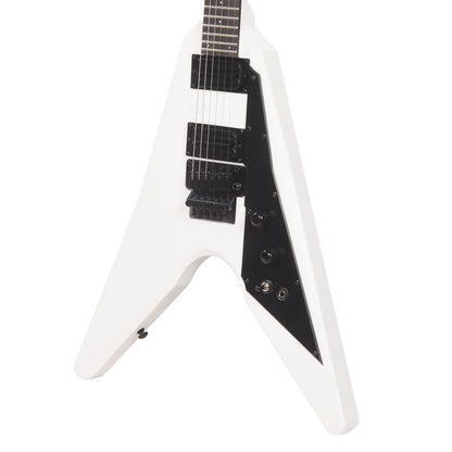 Dunable DE Asteroid Matte White w/Floyd Rose Electric Guitars / Solid Body