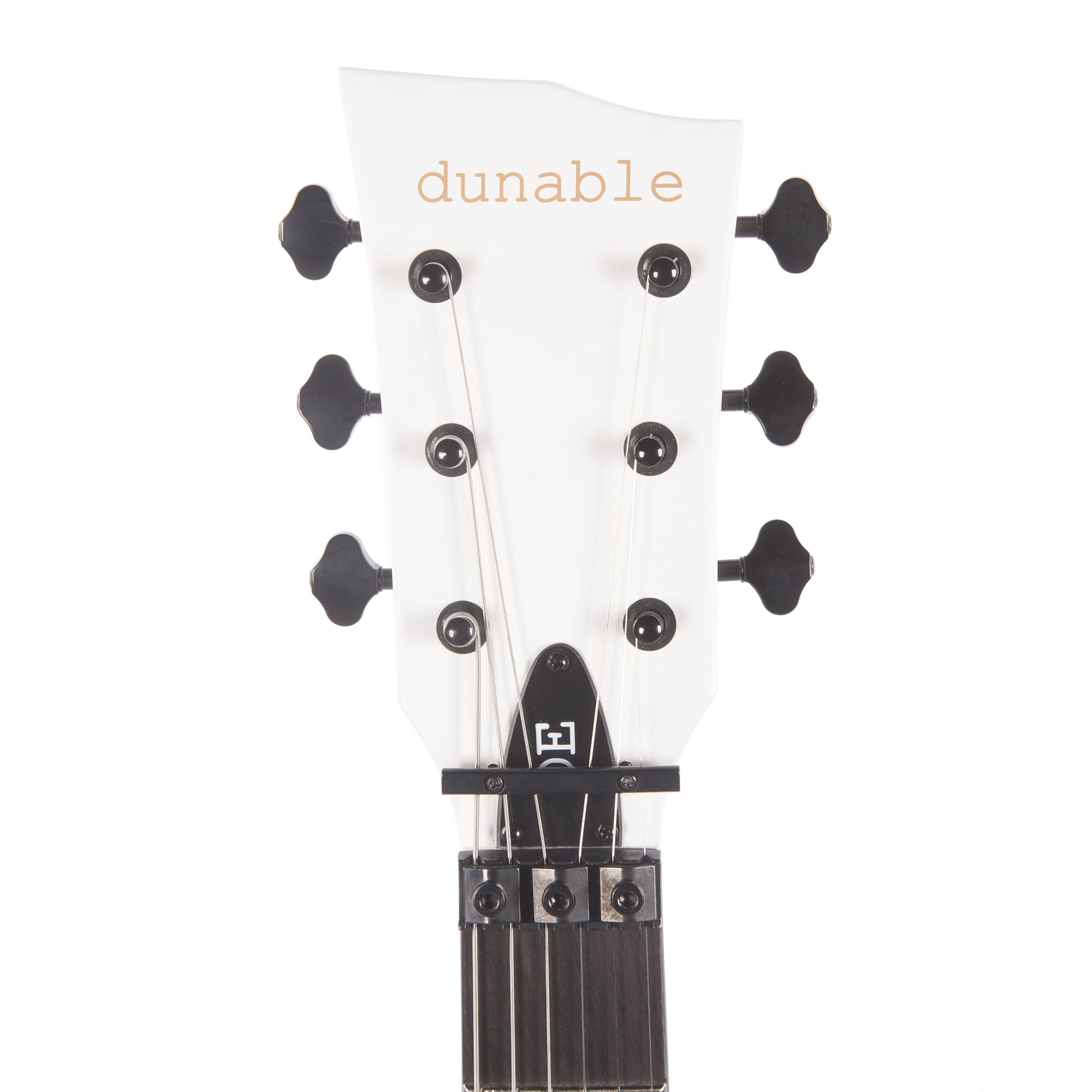 Dunable DE Asteroid Matte White w/Floyd Rose Electric Guitars / Solid Body