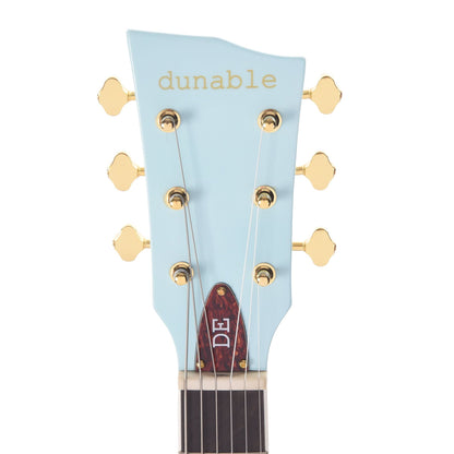 Dunable DE Cyclops v2 Gloss Daphne Blue w/Tortoise Guard & Gold Hardware Electric Guitars / Solid Body