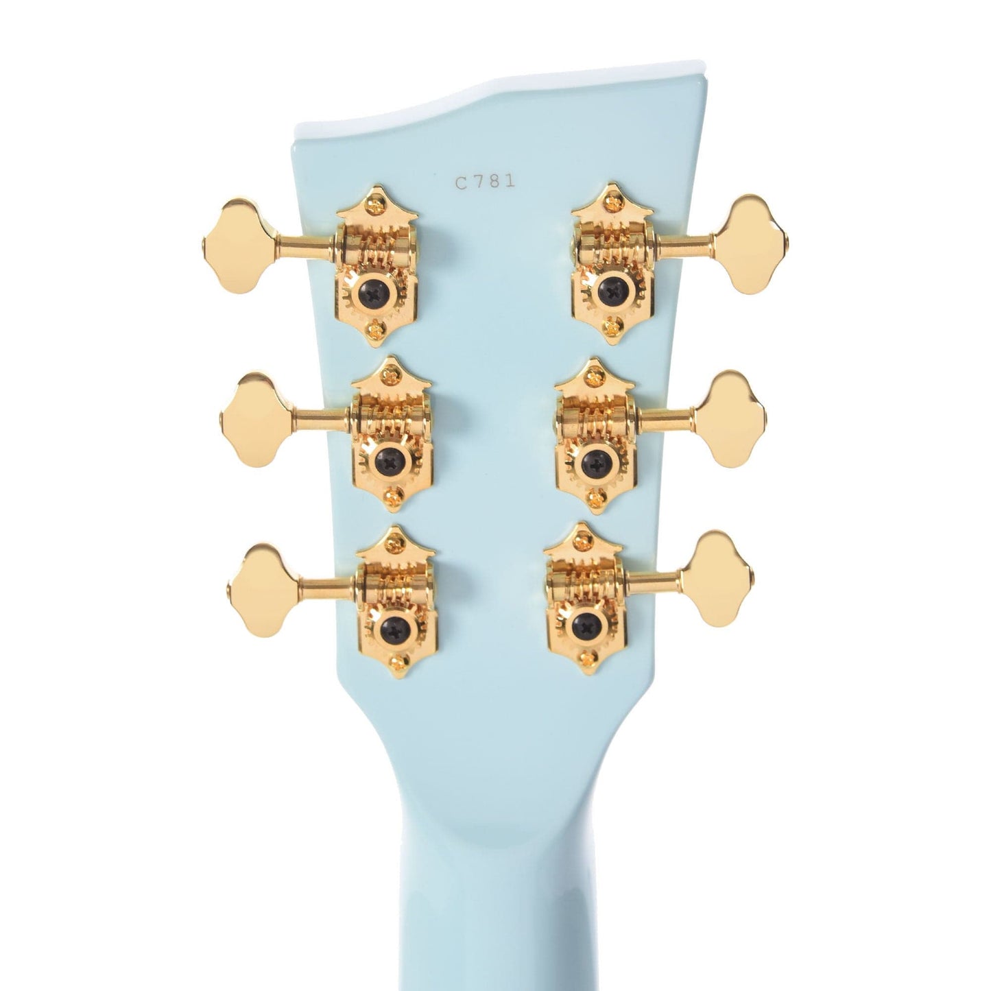 Dunable DE Cyclops v2 Gloss Daphne Blue w/Tortoise Guard & Gold Hardware Electric Guitars / Solid Body