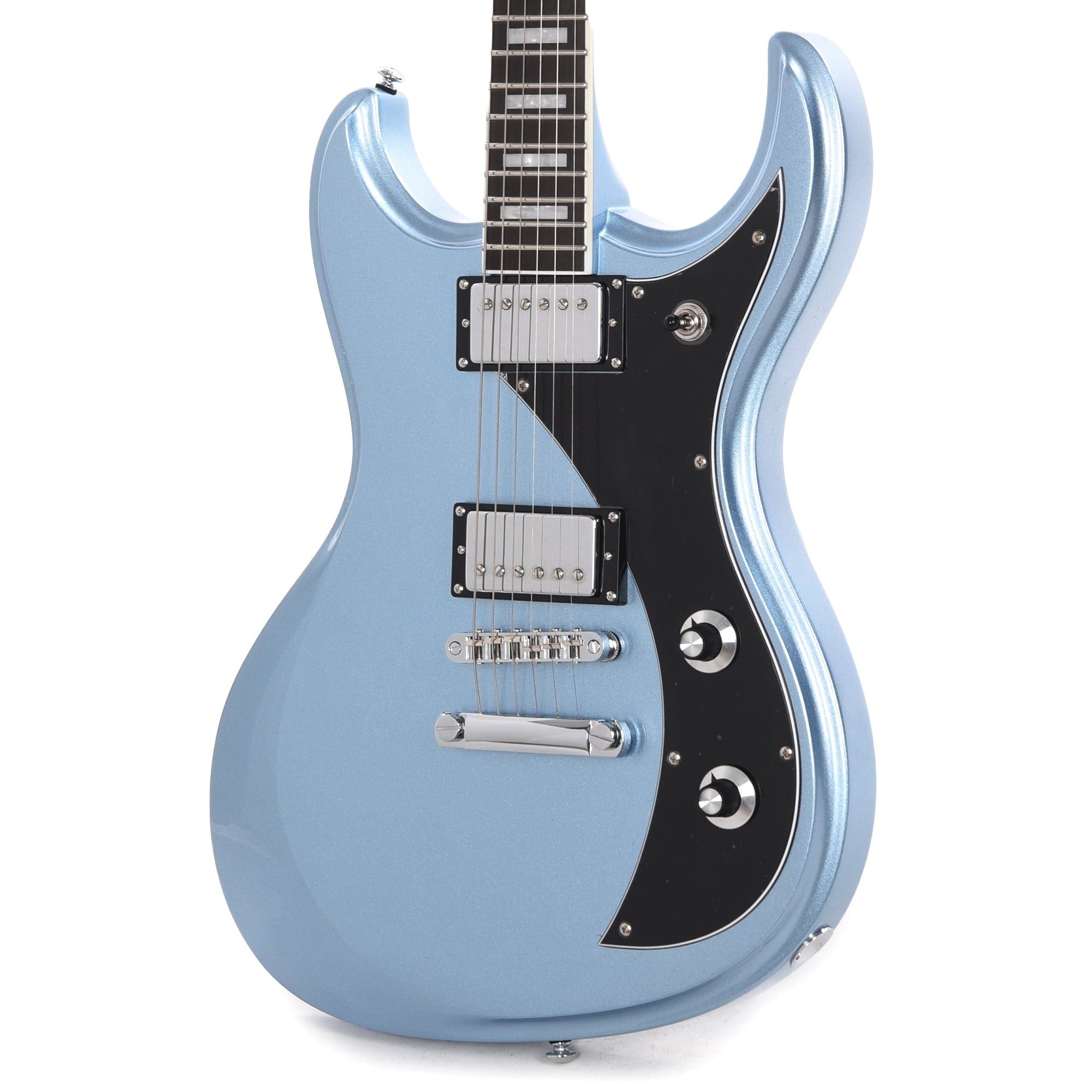 Dunable DE Gnarwhal Gloss Pelham Blue Metallic Electric Guitars / Solid Body
