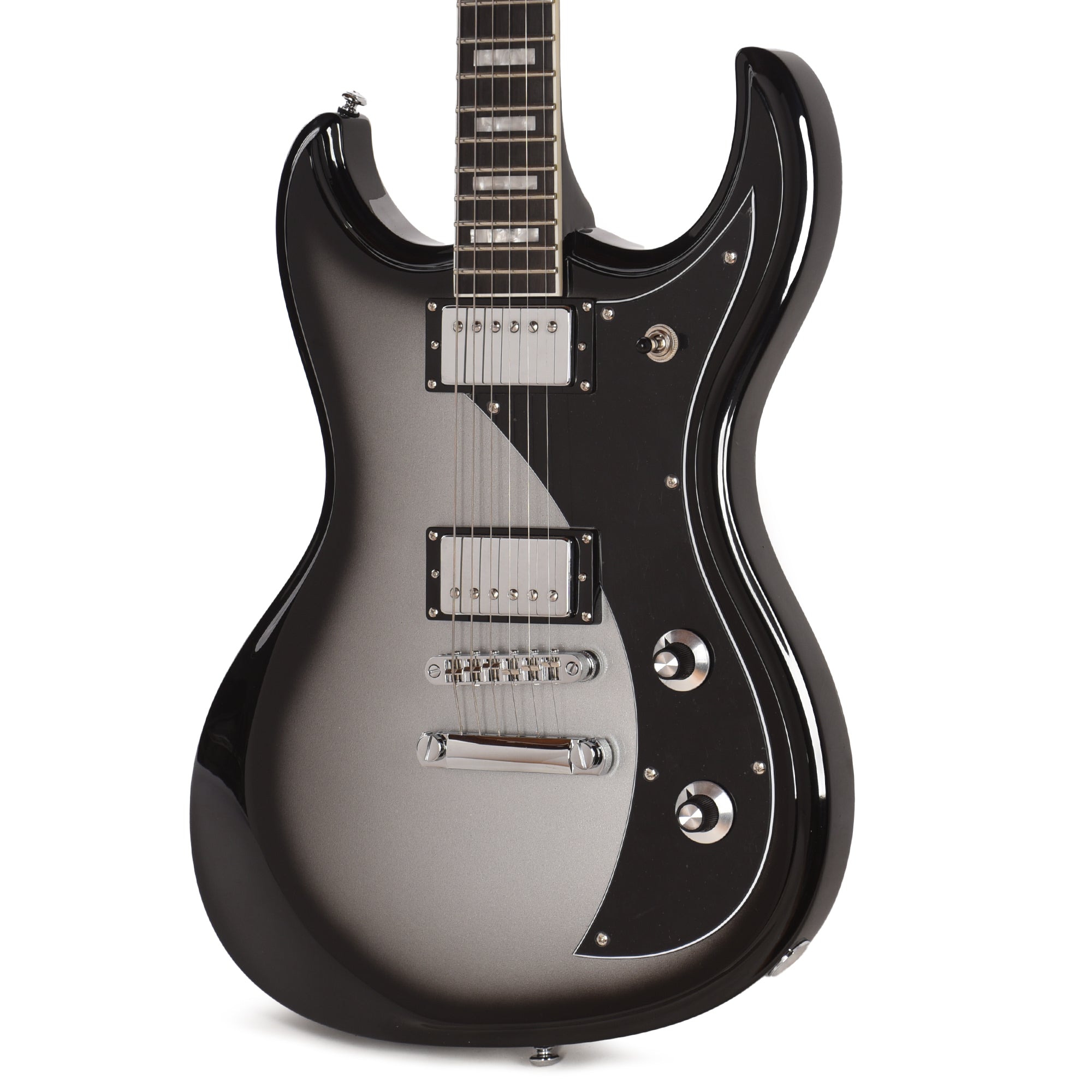 Dunable DE Gnarwhal Gloss Silverburst w/Blocks Electric Guitars / Solid Body