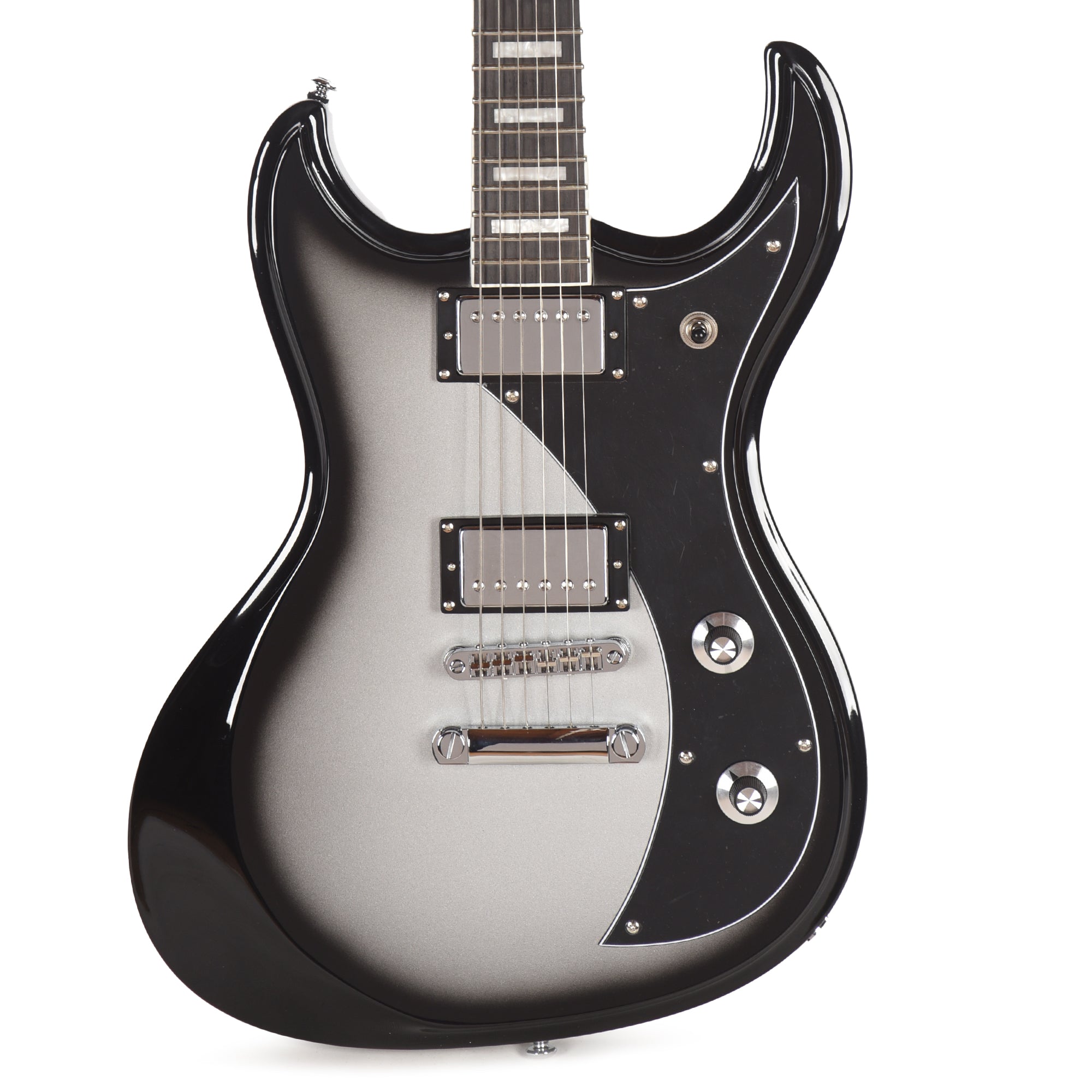 Dunable DE Gnarwhal Gloss Silverburst w/Blocks Electric Guitars / Solid Body