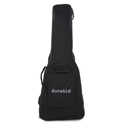 Dunable DE R2 Gloss Black & Orange Crackle w/Black Hardware Electric Guitars / Solid Body