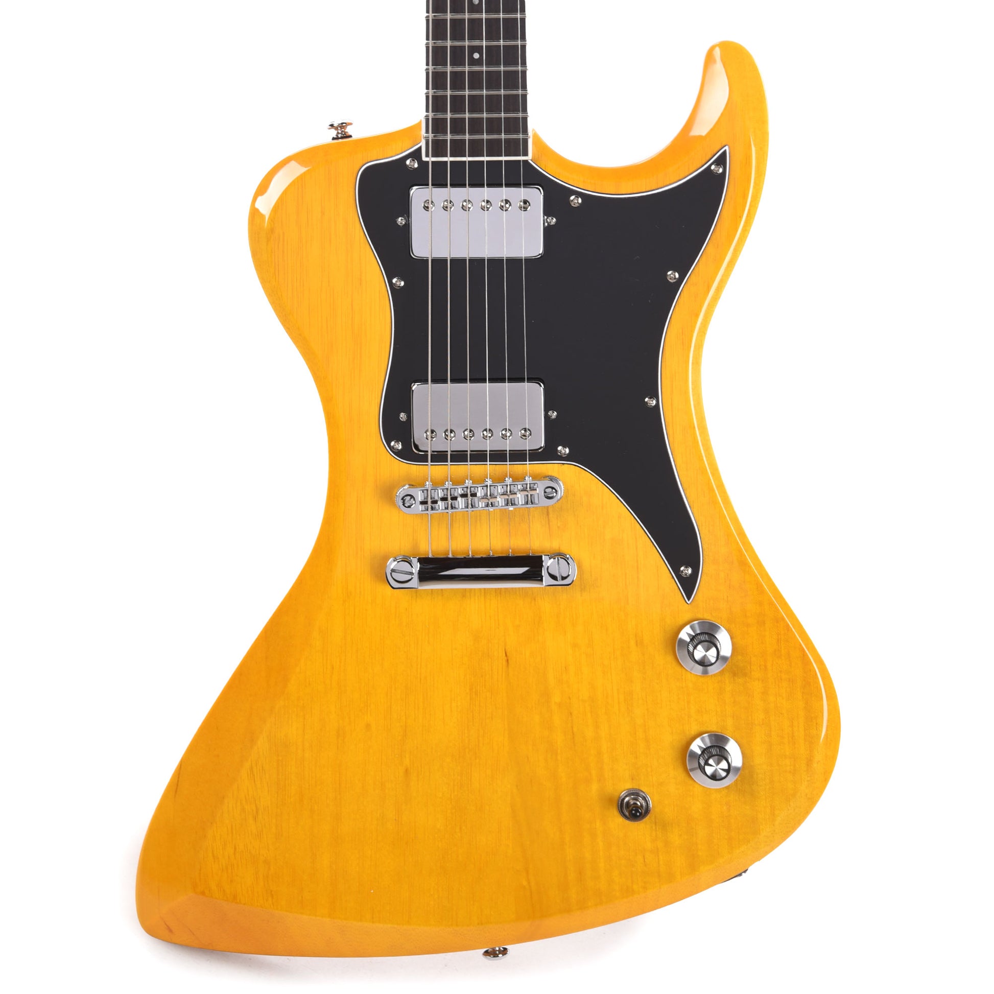 Dunable DE R2 Korina Aged Clear w/Bare Knuckle The Mule Humbuckers Electric Guitars / Solid Body