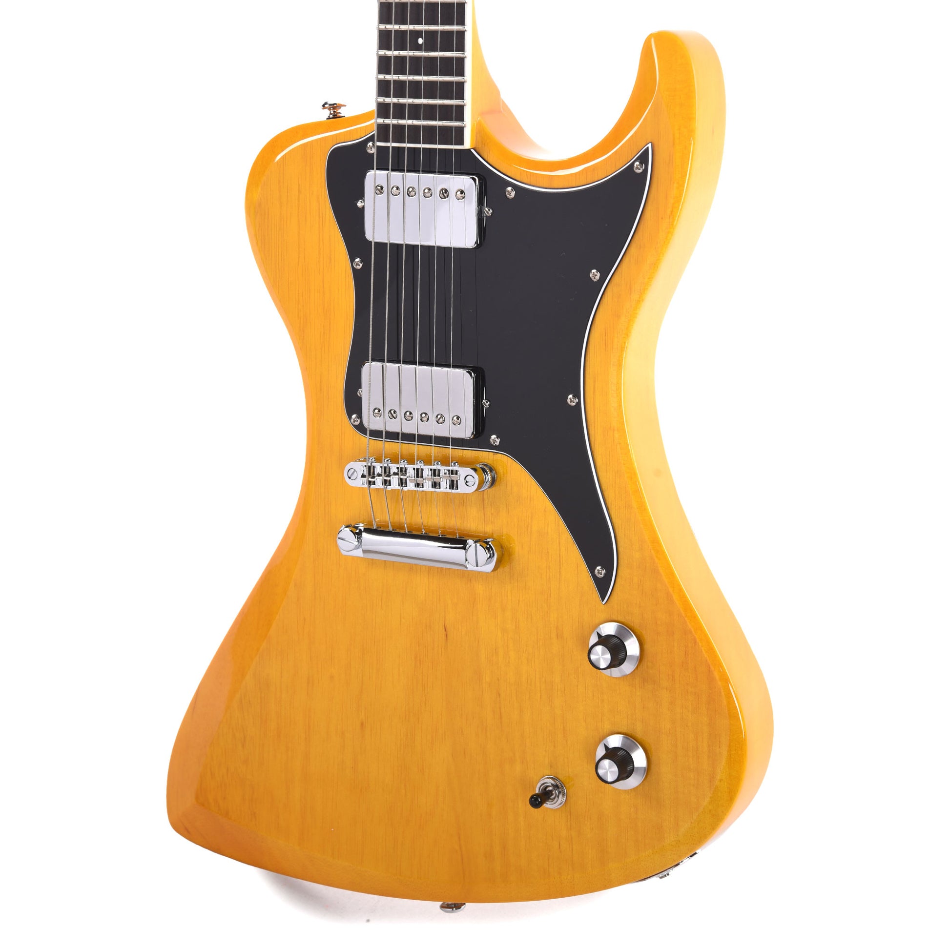 Dunable DE R2 Korina Aged Clear w/Bare Knuckle The Mule Humbuckers Electric Guitars / Solid Body