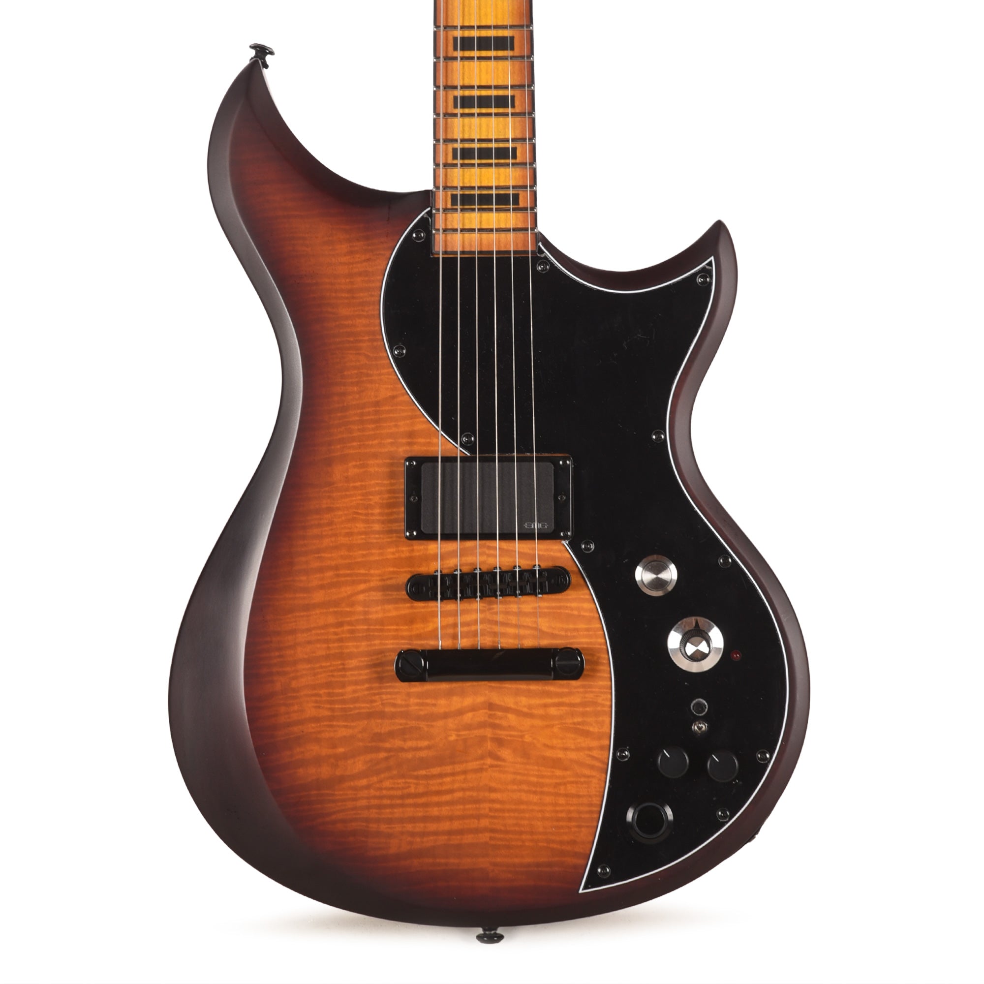 Dunable DE Will Putney Signature Cyclops Amber Tobacco Burst w/Electro-Harmonix Pitch Fork Electric Guitars / Solid Body