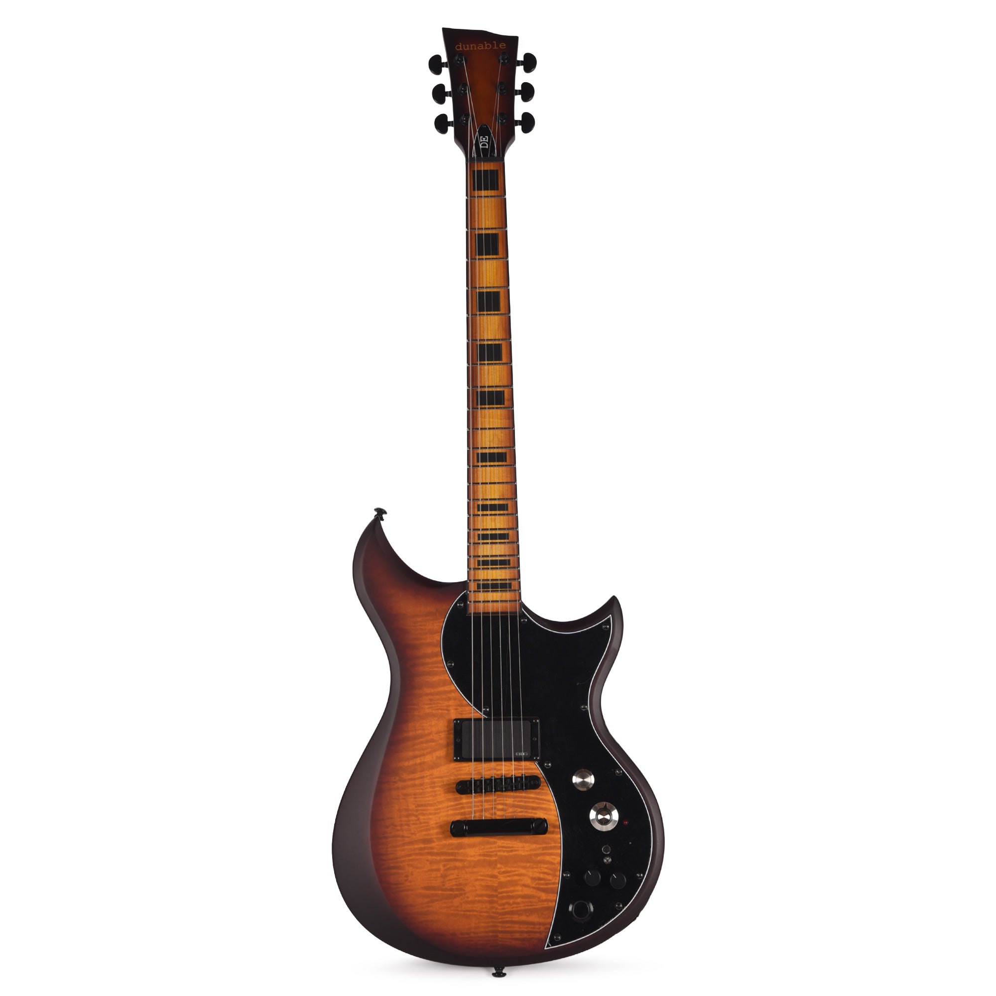 Dunable DE Will Putney Signature Cyclops Amber Tobacco Burst w/Electro-Harmonix Pitch Fork Electric Guitars / Solid Body