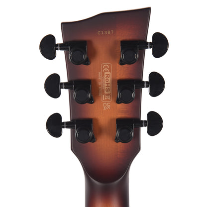 Dunable DE Will Putney Signature Cyclops Amber Tobacco Burst w/Electro-Harmonix Pitch Fork Electric Guitars / Solid Body