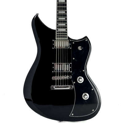 Dunable DE Yeti Baritone Gloss Black Electric Guitars / Solid Body
