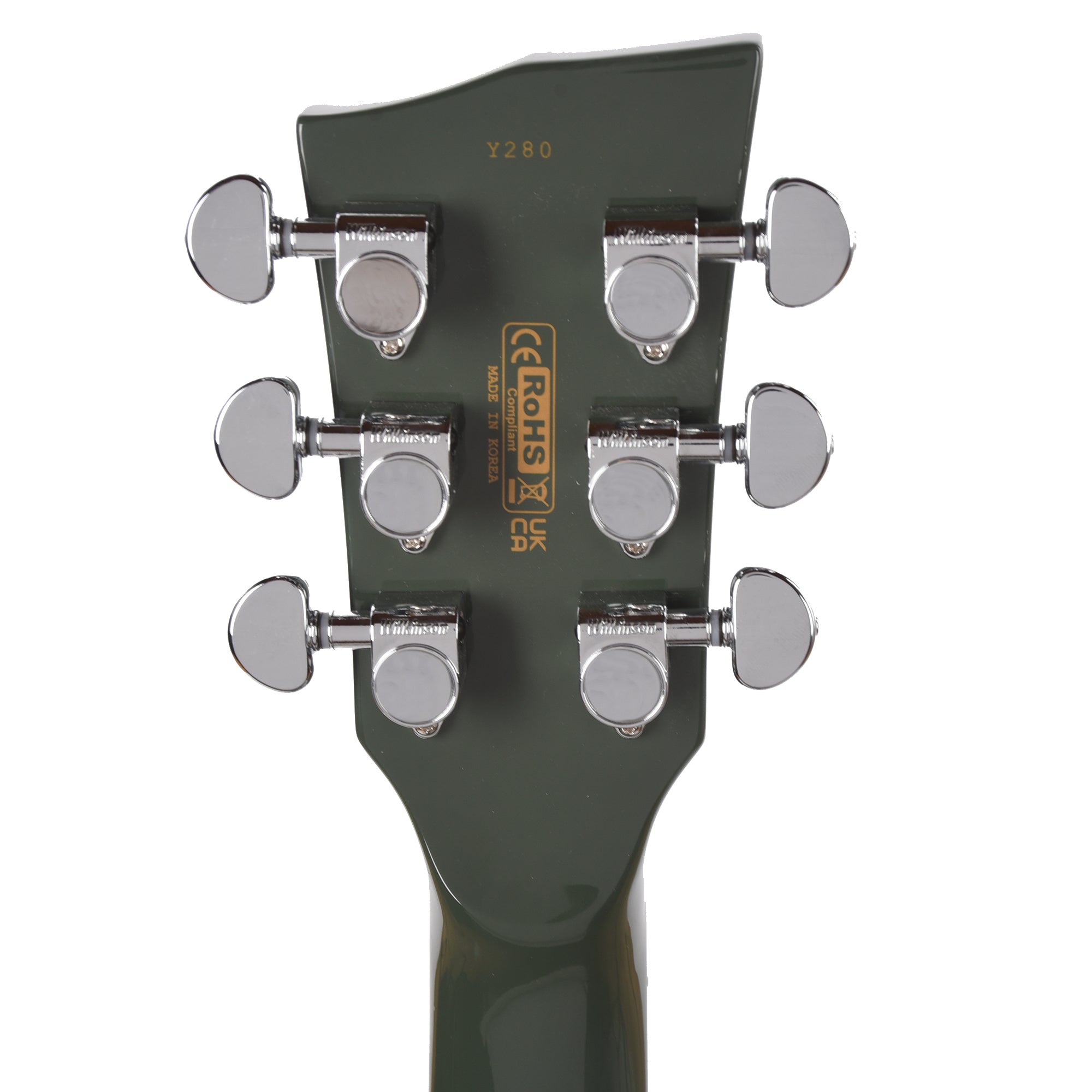 Dunable DE Yeti Baritone Olive Green Electric Guitars / Solid Body