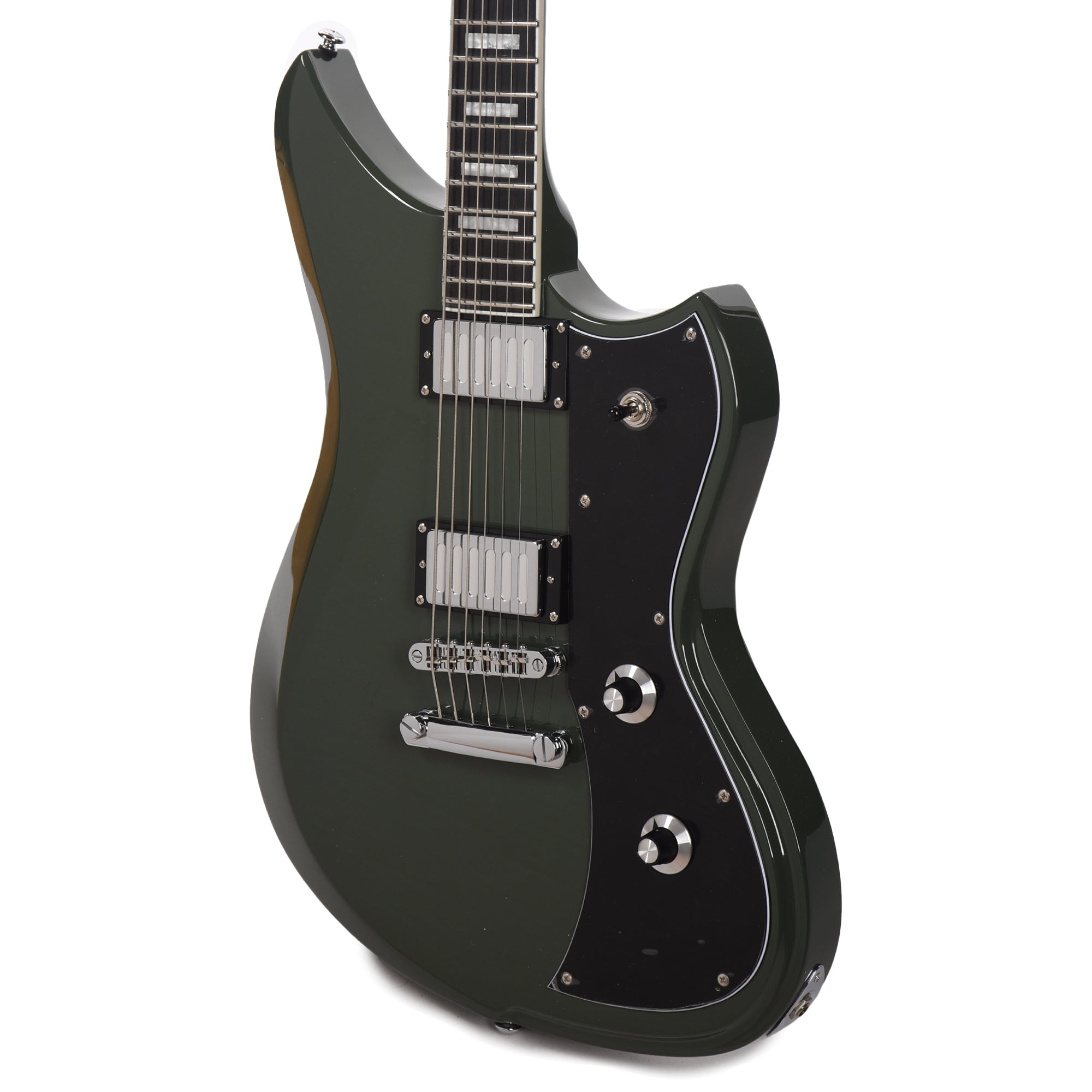 Dunable DE Yeti Baritone Olive Green Electric Guitars / Solid Body